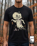 Funny Ghost T-Shirt | Vintage Halloween Shirt | Spooky Graveyard Graphic Tee | Retro Ghost Shirt | Cute Halloween Tee | Unisex Ghost Gift