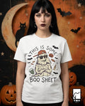 Halloween Funny Ghost Shirt | Funny Boo Sheet Tee | Cool Ghost T Shirt | Sassy Spooky Quote Tee | Vintage Sassy Ghost Tee | Unisex Gift