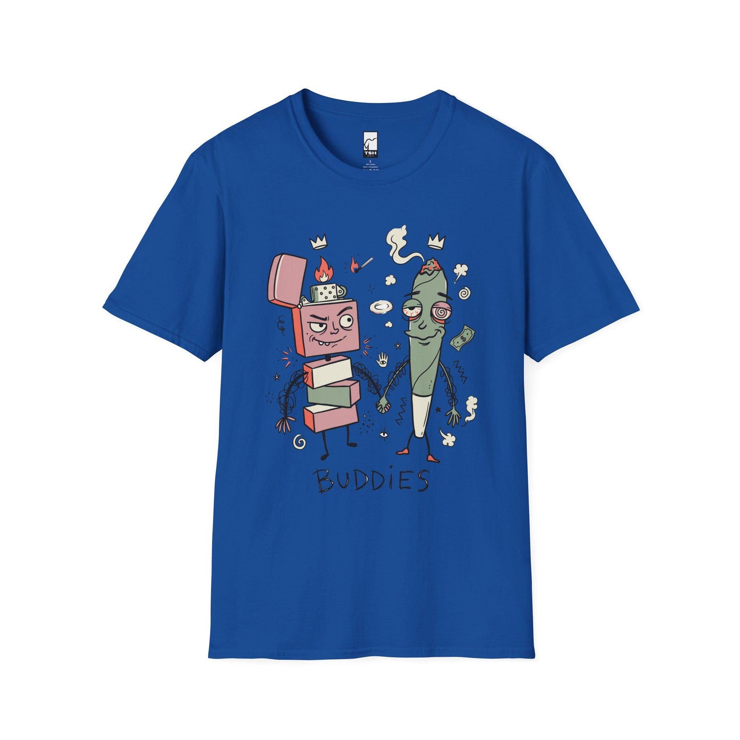 Stoner Buddies Shirt | Funny 420 Tee | Smoke Buddy T Shirt | Trippy Stoner Graphic Tee | High Vibes Graphic Tee | Stoner Lover Gift