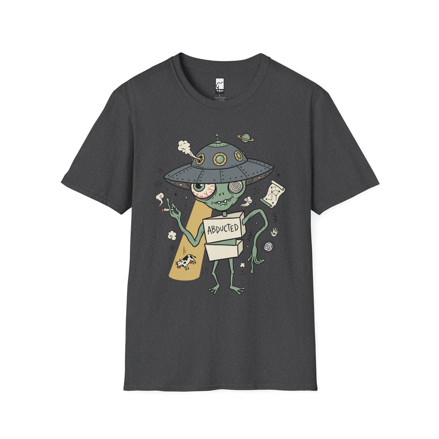Alien Shirt | Funny UFO Tee | Retro Sci Fi T Shirt | Area 51 Graphic Tee | Abduction Shirt | Alien Lover Gift