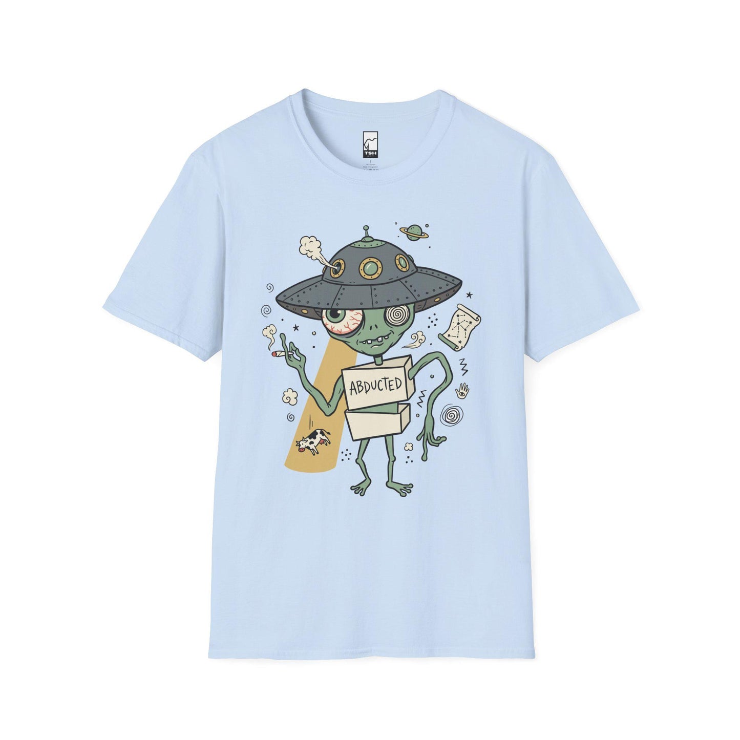 Alien Shirt | Funny UFO Tee | Retro Sci Fi T Shirt | Area 51 Graphic Tee | Abduction Shirt | Alien Lover Gift
