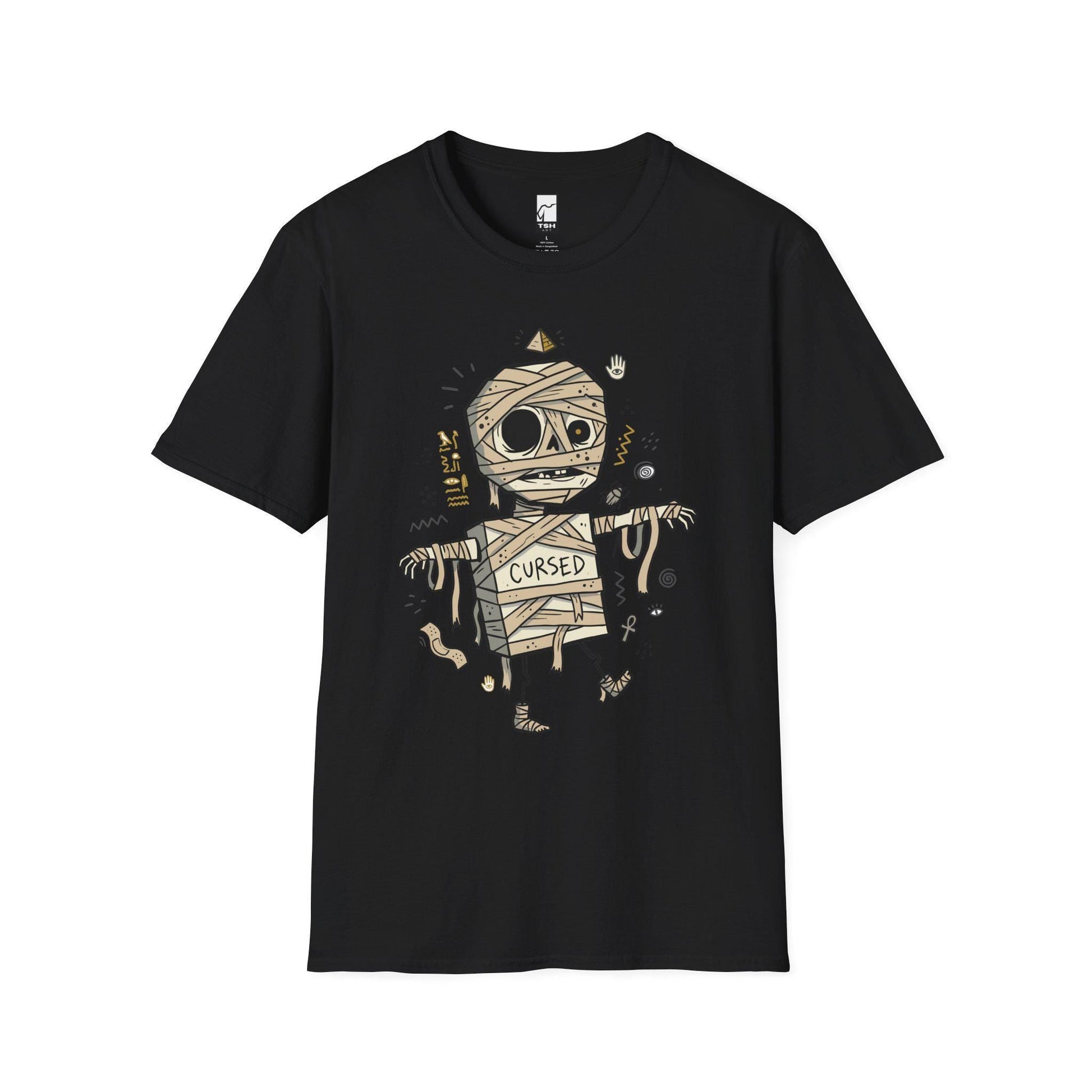 Funny Mummy T-Shirt | Egyptian Mummy Shirt | Halloween Graphic Tee | Cute Monster T Shirt | Vintage Horror Tee | Unisex Halloween Gift