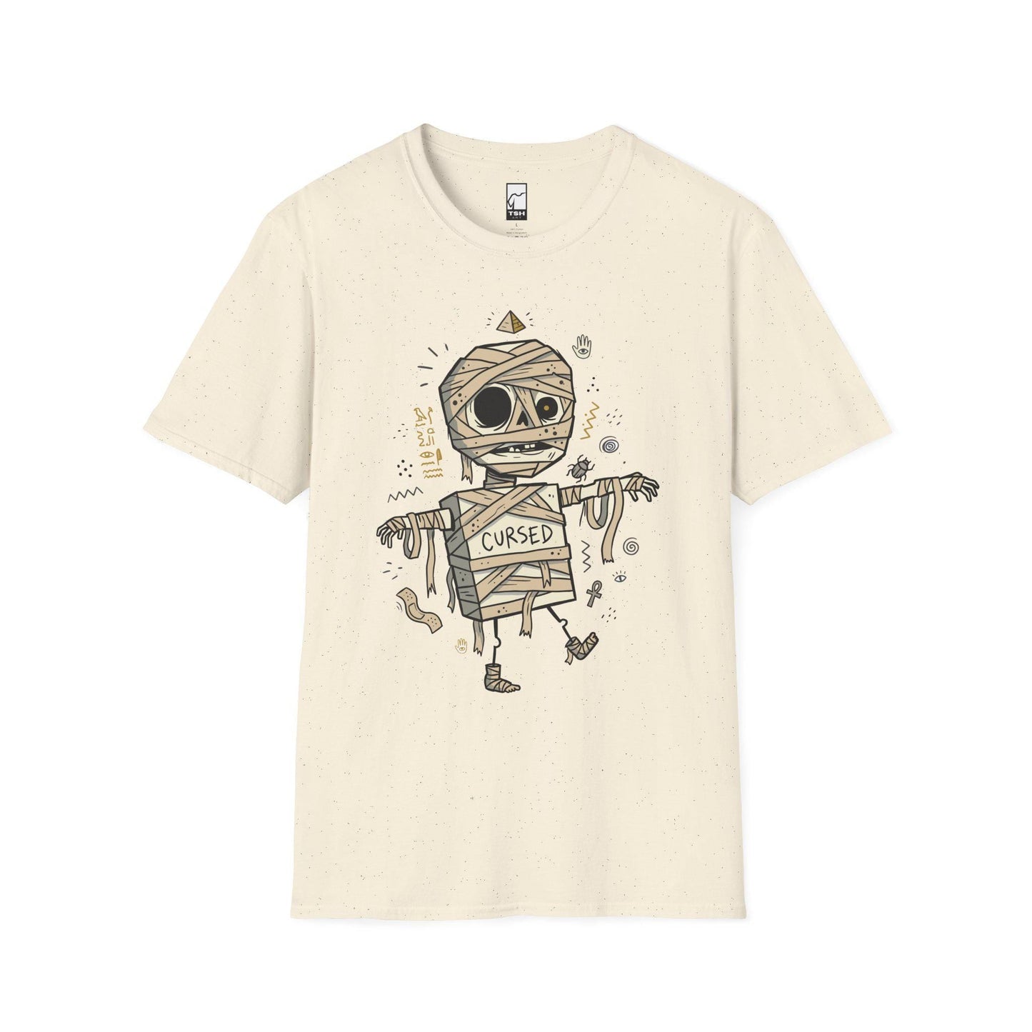 Funny Mummy T-Shirt | Egyptian Mummy Shirt | Halloween Graphic Tee | Cute Monster T Shirt | Vintage Horror Tee | Unisex Halloween Gift