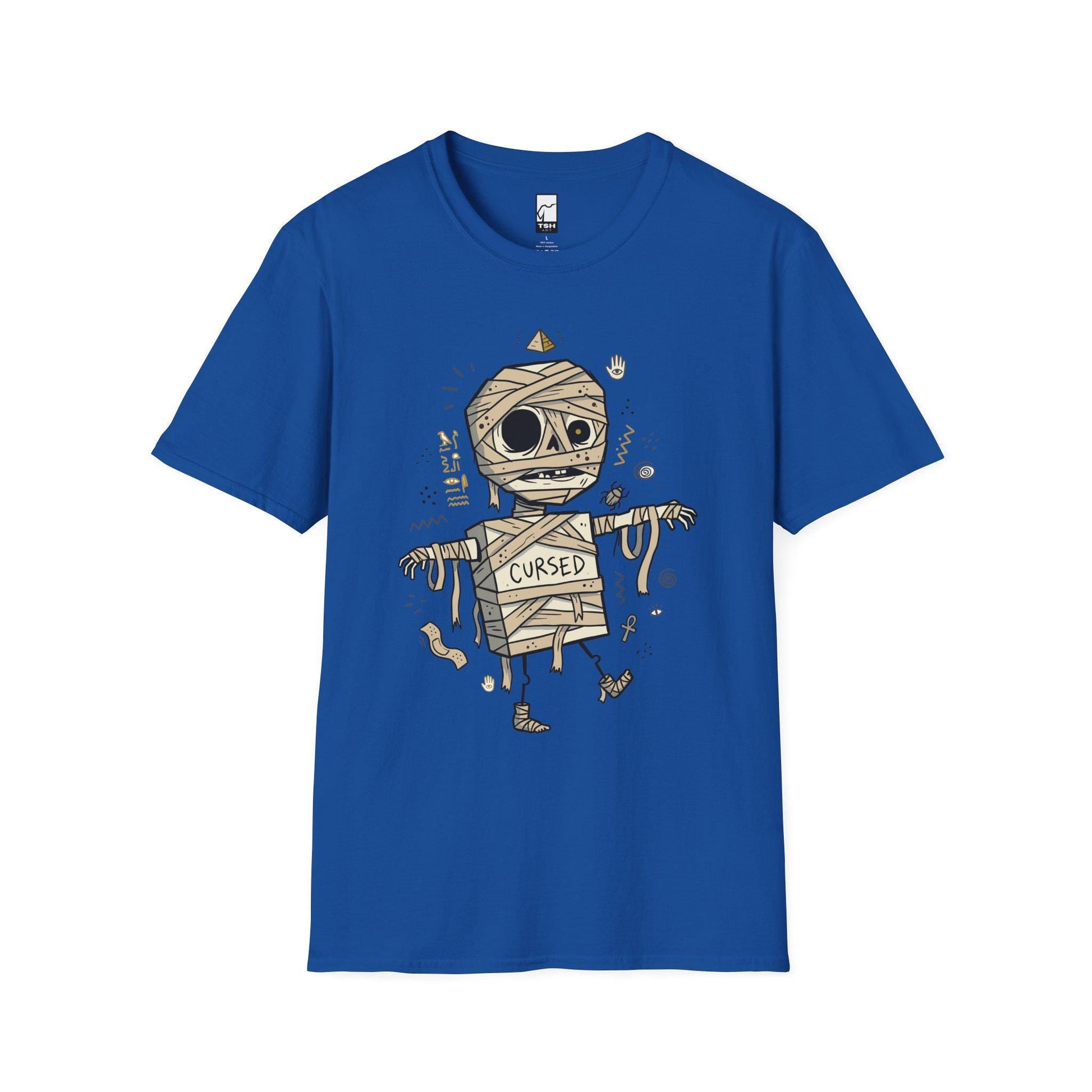 Funny Mummy T-Shirt | Egyptian Mummy Shirt | Halloween Graphic Tee | Cute Monster T Shirt | Vintage Horror Tee | Unisex Halloween Gift