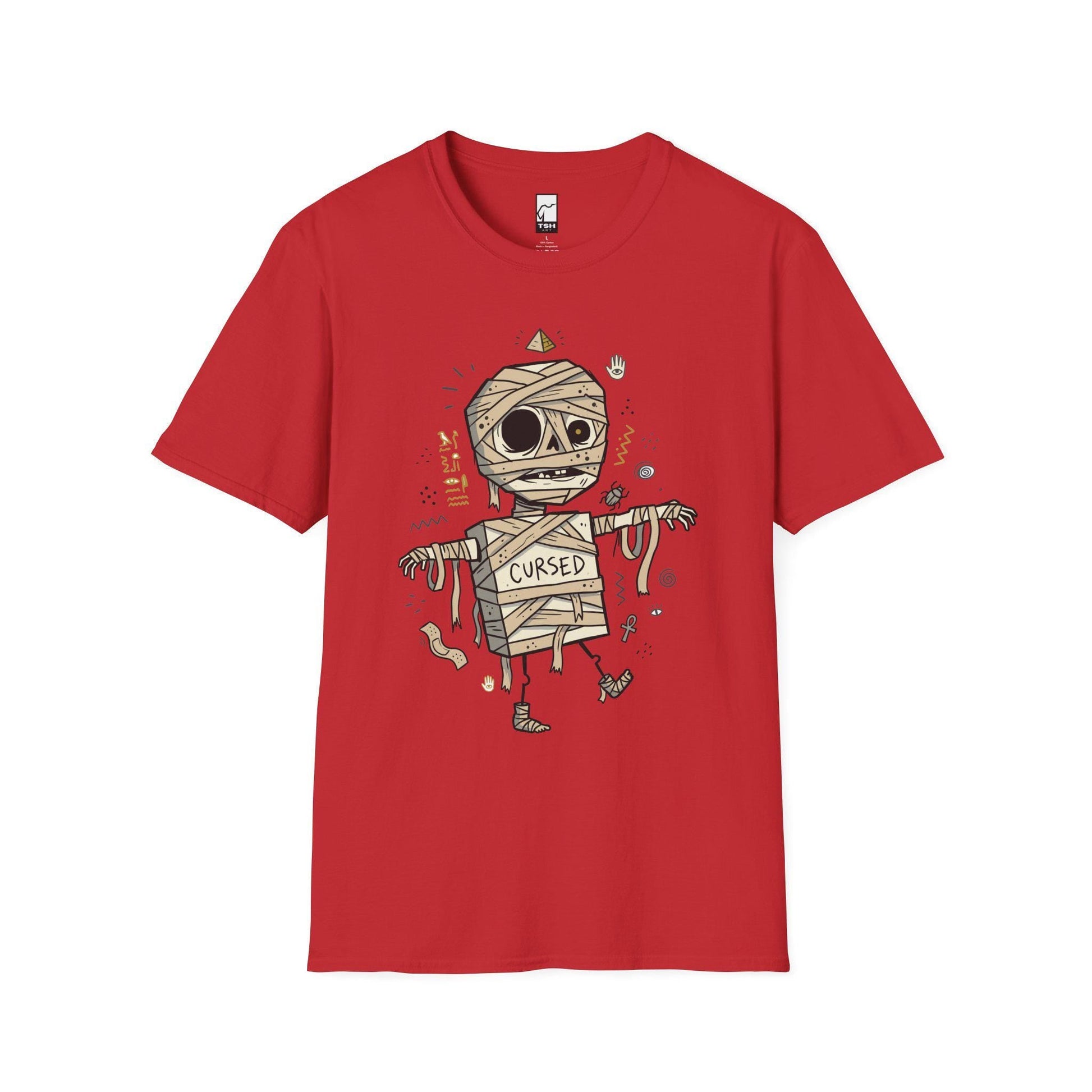 Funny Mummy T-Shirt | Egyptian Mummy Shirt | Halloween Graphic Tee | Cute Monster T Shirt | Vintage Horror Tee | Unisex Halloween Gift