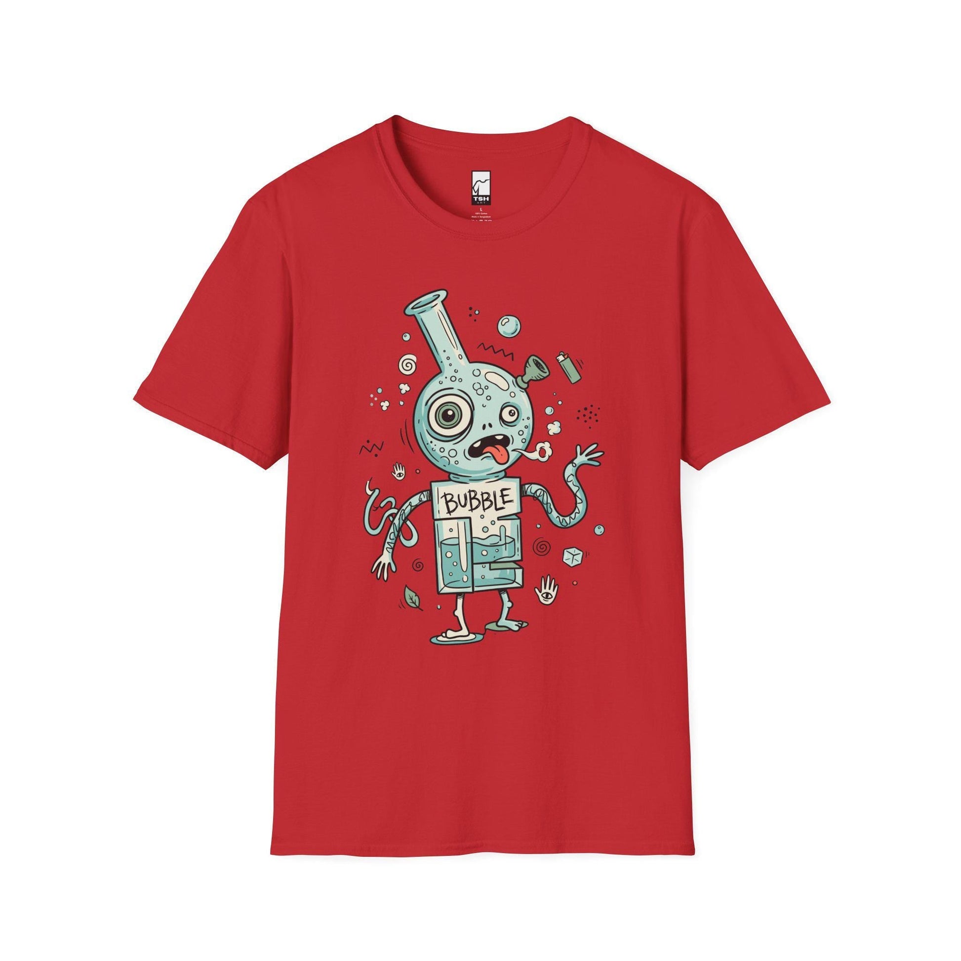 Stoner Shirt | Bubble 420 Tee | Funny Stoner T Shirt | Trippy Smoke Graphic Tee | High Vibes Shirt | Stoner Lover Gift