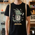 Yoga Dragon Shirt | Funny Yoga T Shirt | OM Namaste Graphic Tee | Dragon Meditation Shirt | Zen Yoga Shirt | Unisex Spiritual Gift