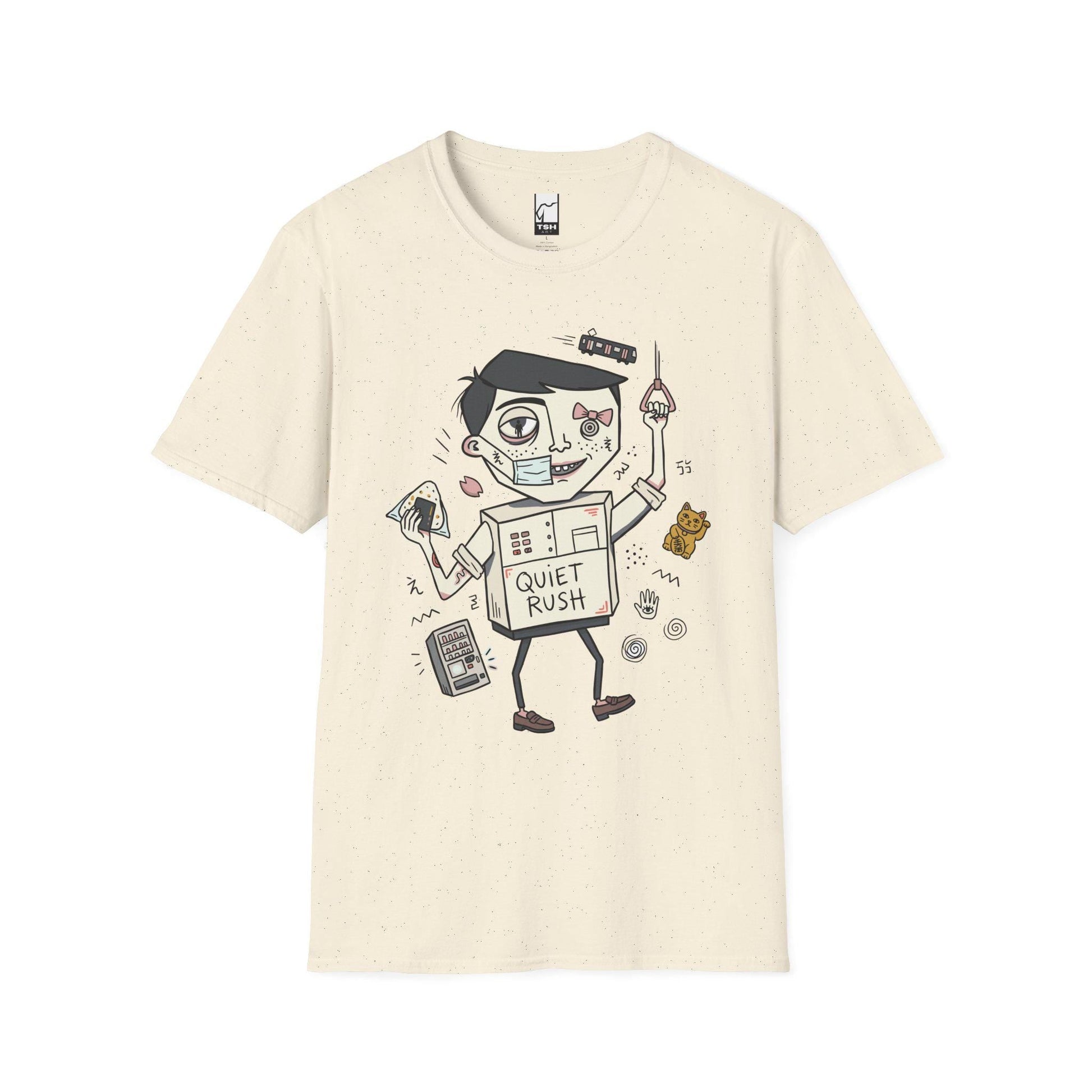 Tokyo Shirt | Urbancore Japan Tee | Japanese Aesthetic T Shirt | Lucky Cat Graphic Tee | Quiet Rush Shirt | Japan Lover Gift
