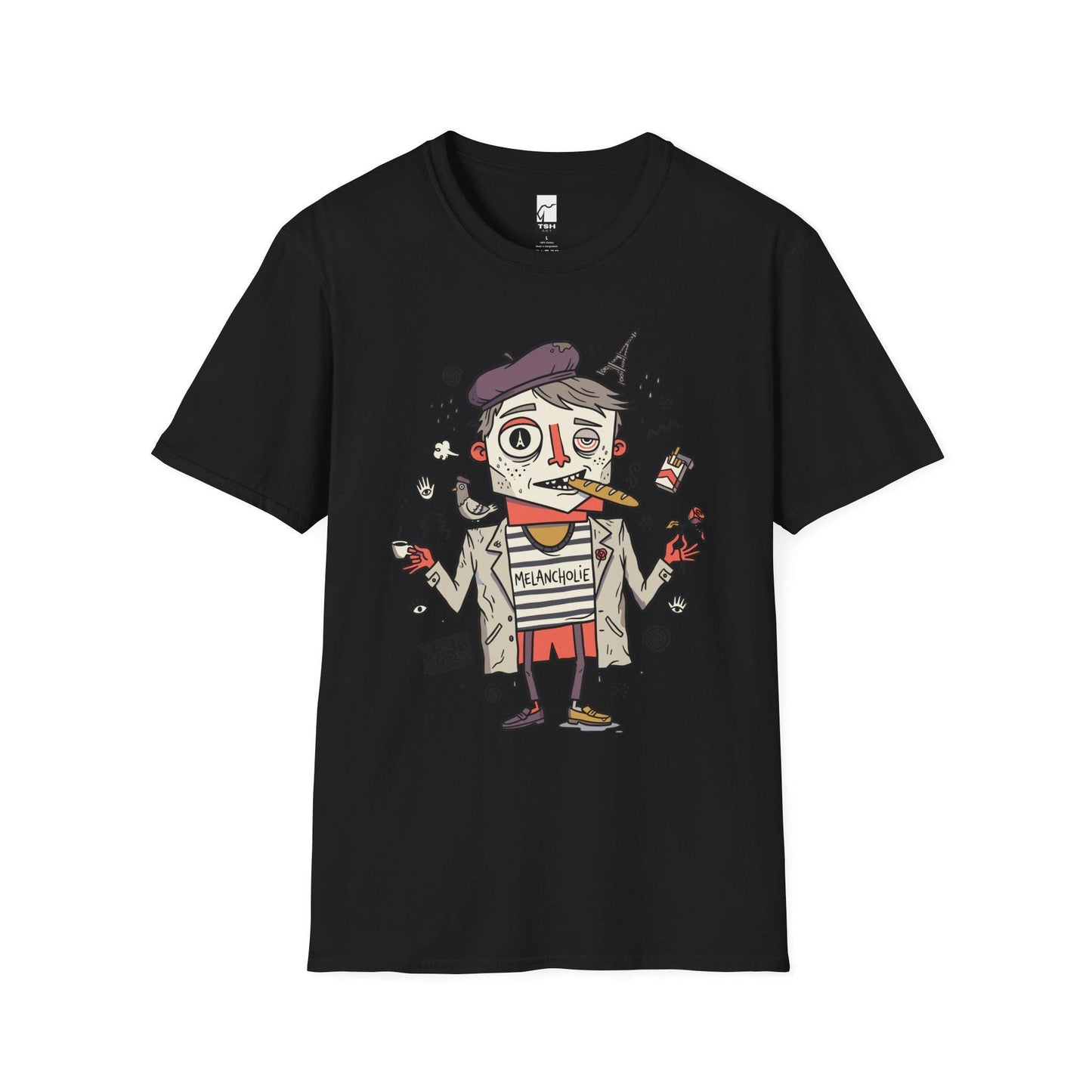Paris France Shirt | French Aesthetic Tee | Parisian Art T Shirt | Cute Ennui Graphic Tee | Vintage Paris Lover Tee | Unisex Gift