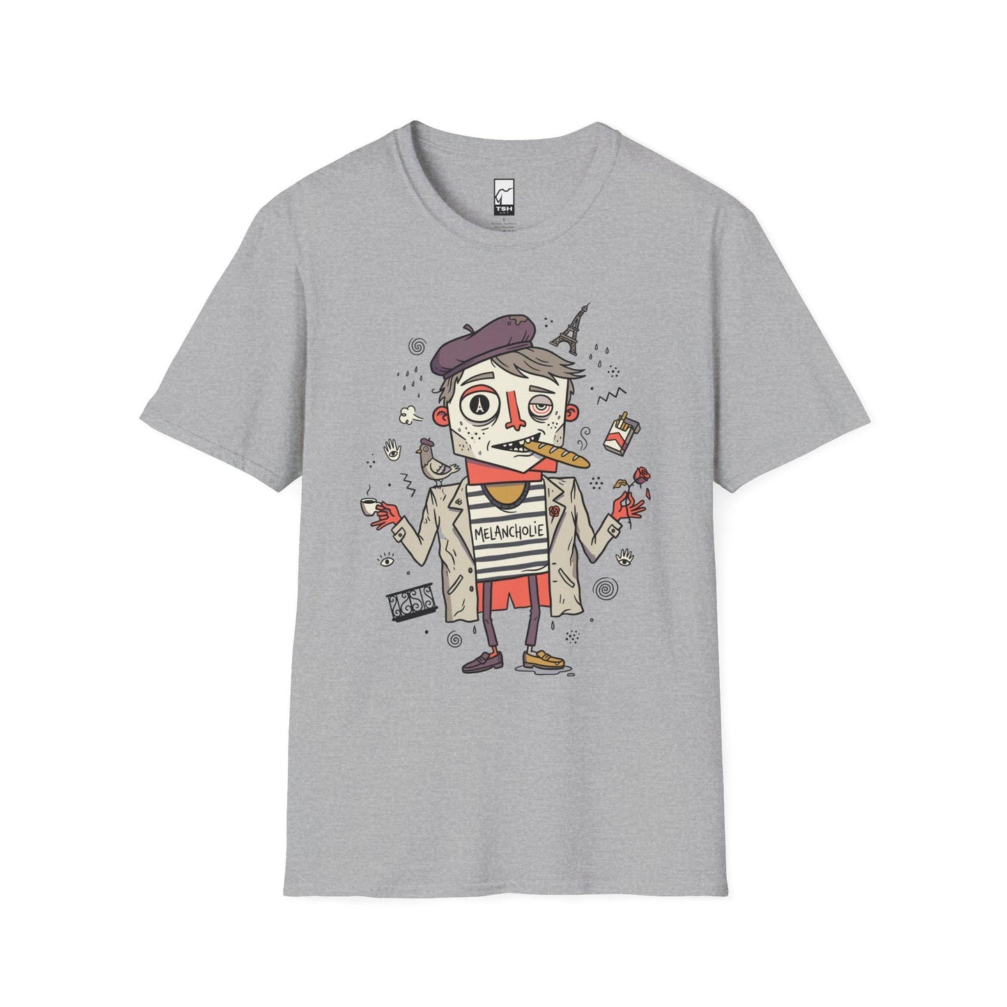 Paris France Shirt | French Aesthetic Tee | Parisian Art T Shirt | Cute Ennui Graphic Tee | Vintage Paris Lover Tee | Unisex Gift