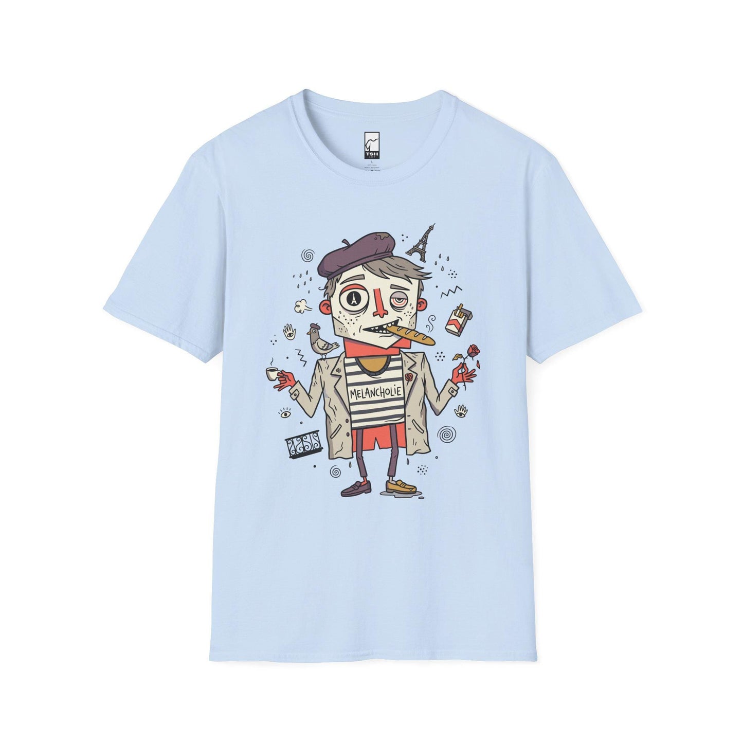 Paris France Shirt | French Aesthetic Tee | Parisian Art T Shirt | Cute Ennui Graphic Tee | Vintage Paris Lover Tee | Unisex Gift