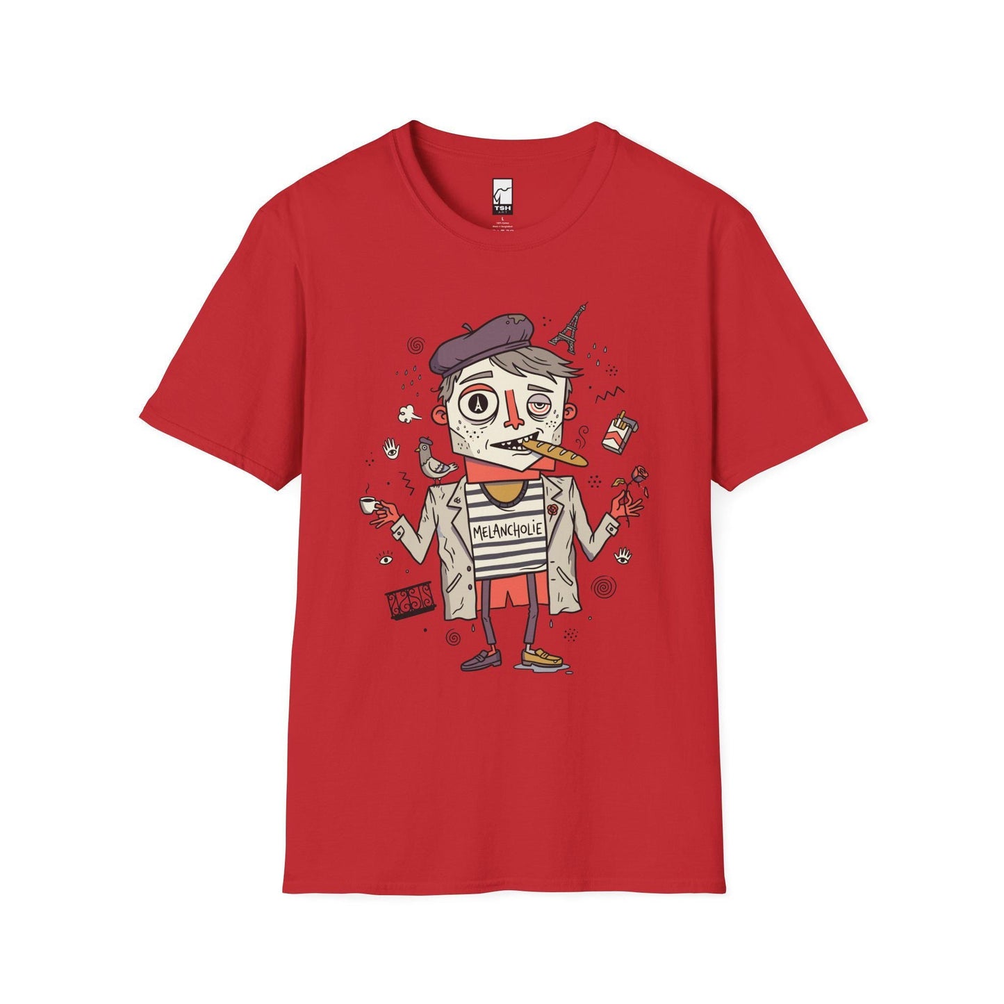 Paris France Shirt | French Aesthetic Tee | Parisian Art T Shirt | Cute Ennui Graphic Tee | Vintage Paris Lover Tee | Unisex Gift