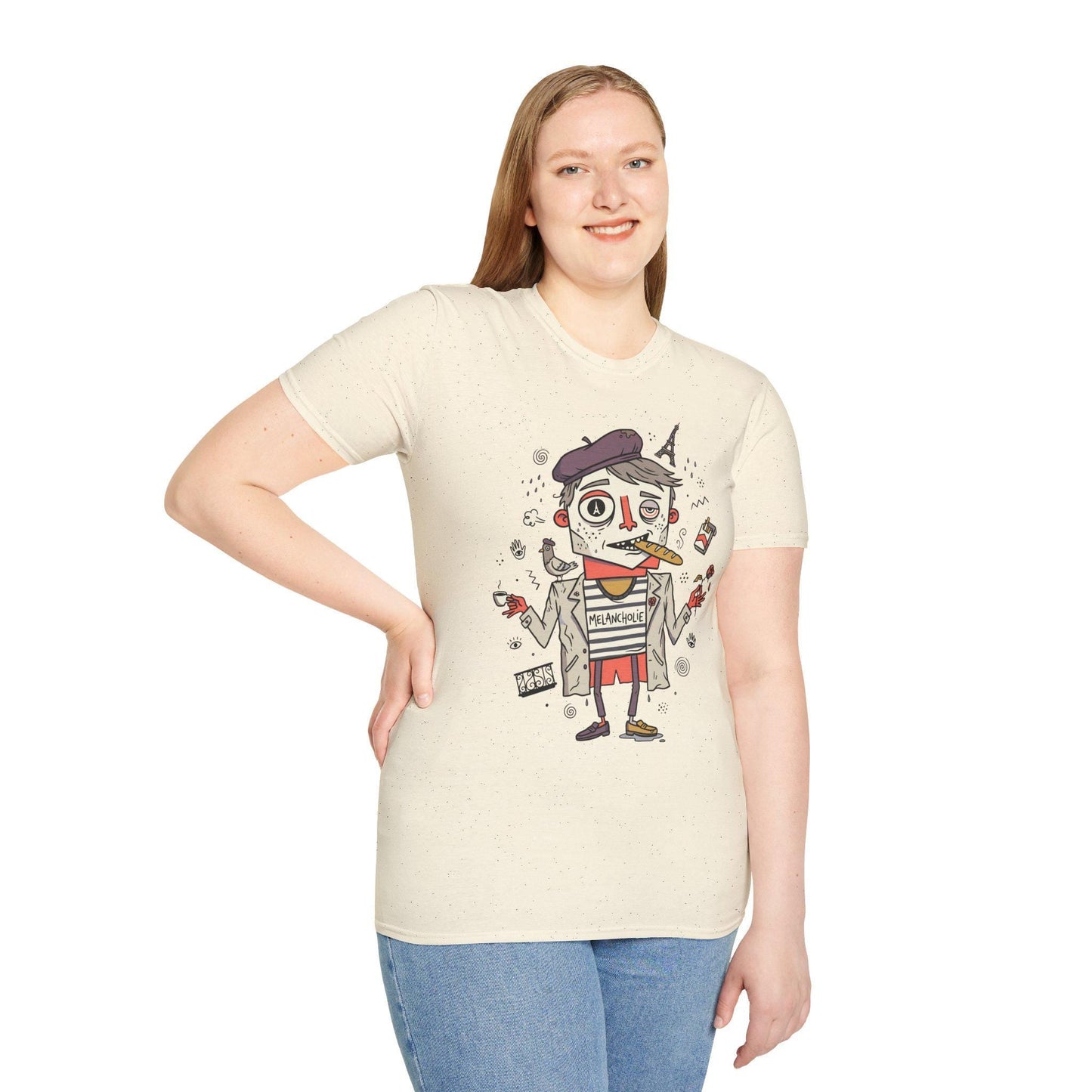 Paris France Shirt | French Aesthetic Tee | Parisian Art T Shirt | Cute Ennui Graphic Tee | Vintage Paris Lover Tee | Unisex Gift