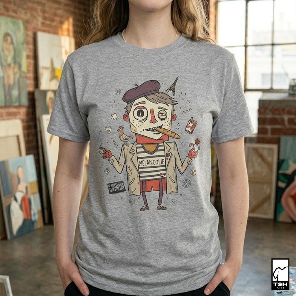 Paris France Shirt | French Aesthetic Tee | Parisian Art T Shirt | Cute Ennui Graphic Tee | Vintage Paris Lover Tee | Unisex Gift