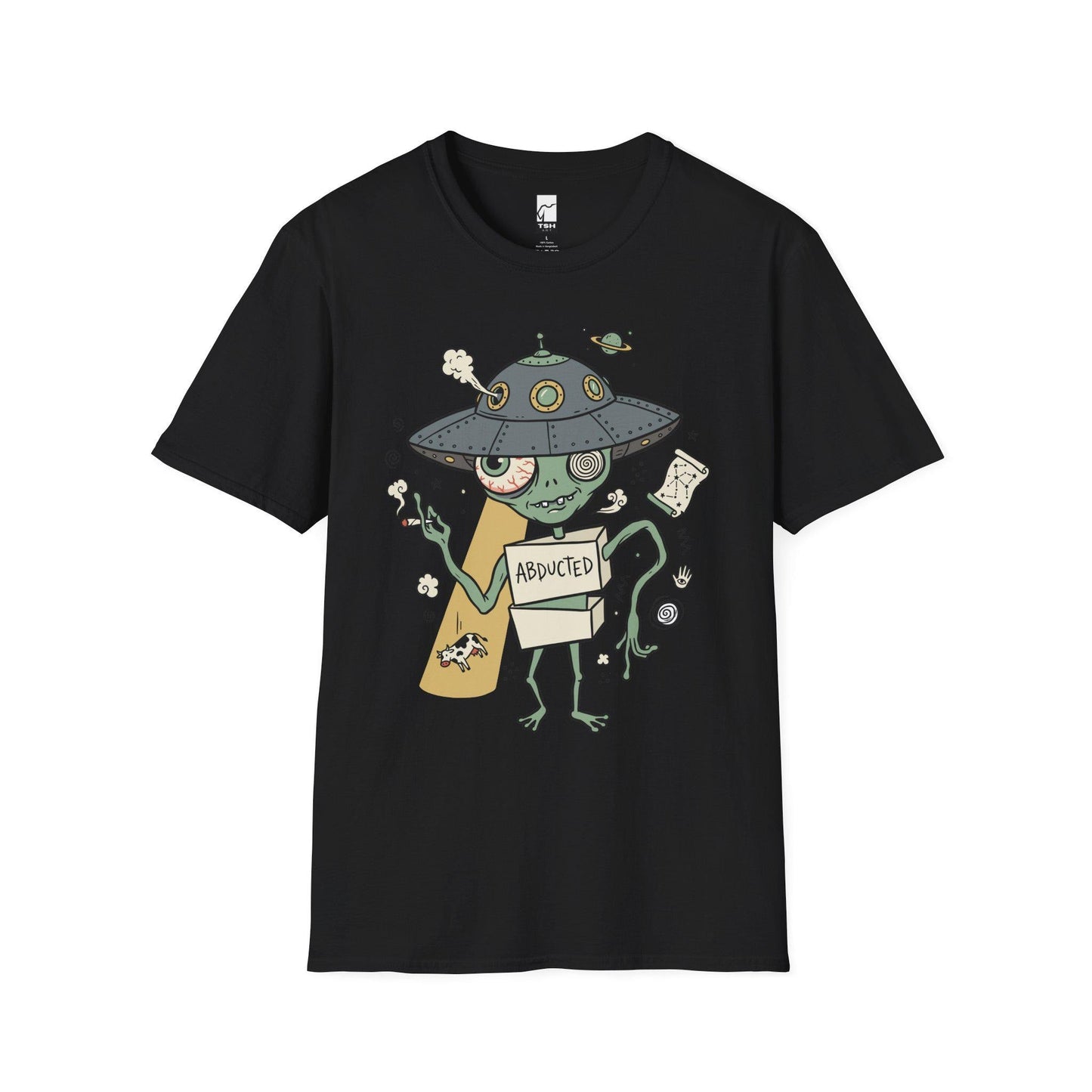 Alien Shirt | Funny UFO Tee | Retro Sci Fi T Shirt | Area 51 Graphic Tee | Abduction Shirt | Alien Lover Gift