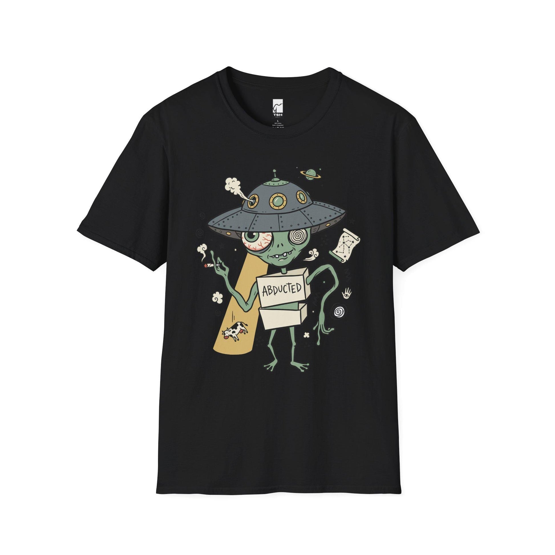 Alien Shirt | Funny UFO Tee | Retro Sci Fi T Shirt | Area 51 Graphic Tee | Abduction Shirt | Alien Lover Gift
