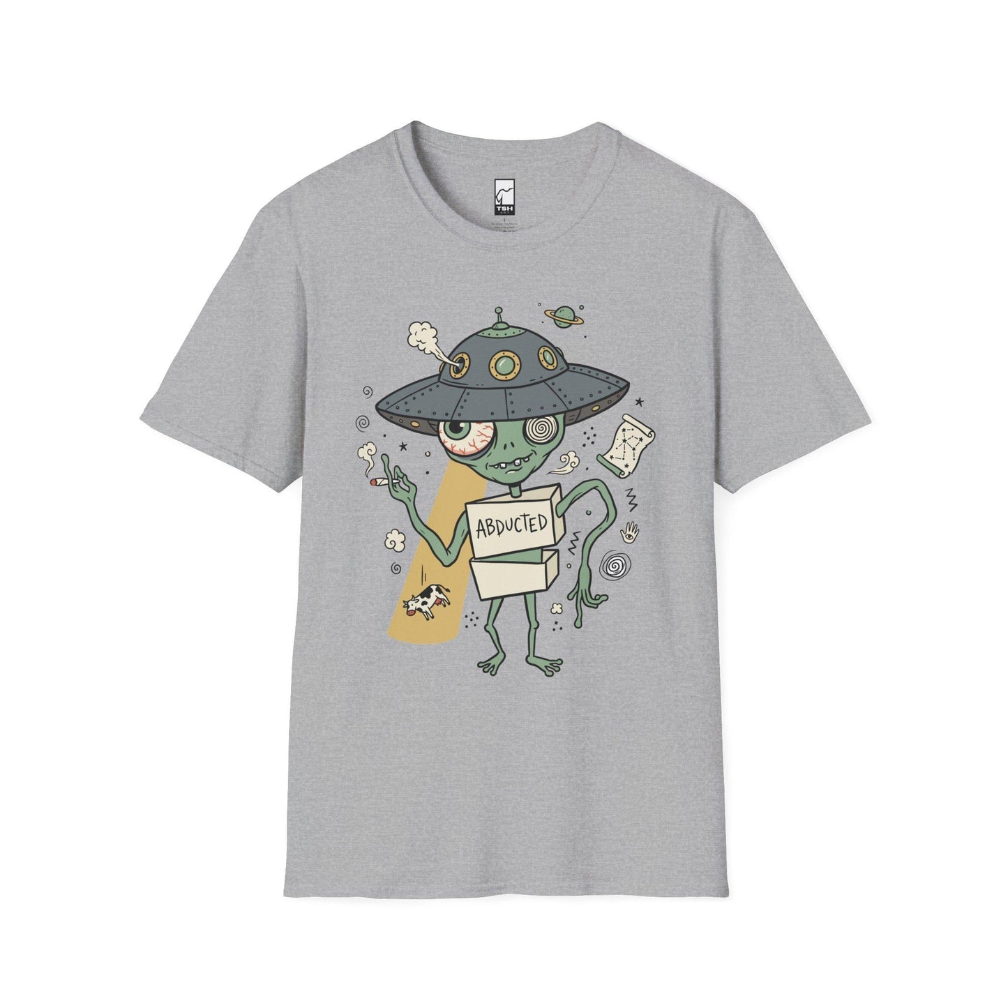 Alien Shirt | Funny UFO Tee | Retro Sci Fi T Shirt | Area 51 Graphic Tee | Abduction Shirt | Alien Lover Gift