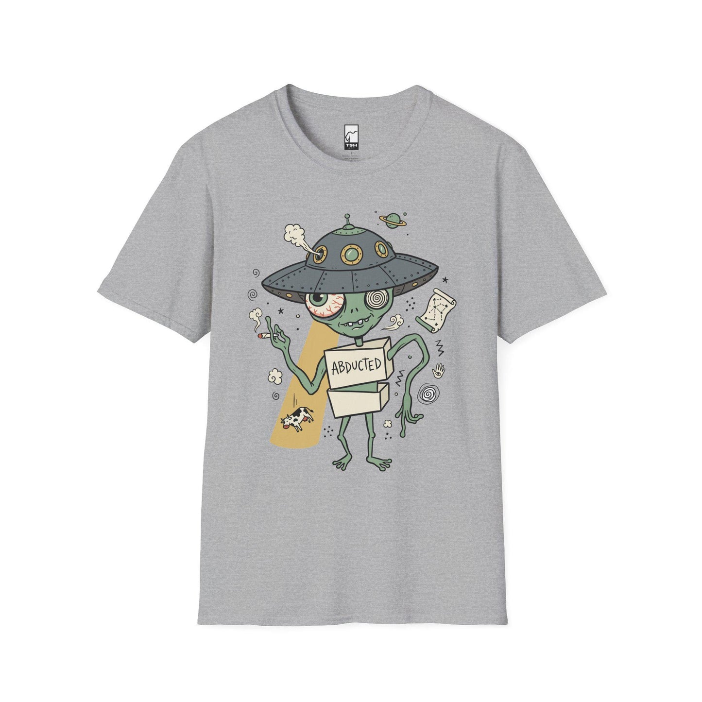 Alien Shirt | Funny UFO Tee | Retro Sci Fi T Shirt | Area 51 Graphic Tee | Abduction Shirt | Alien Lover Gift