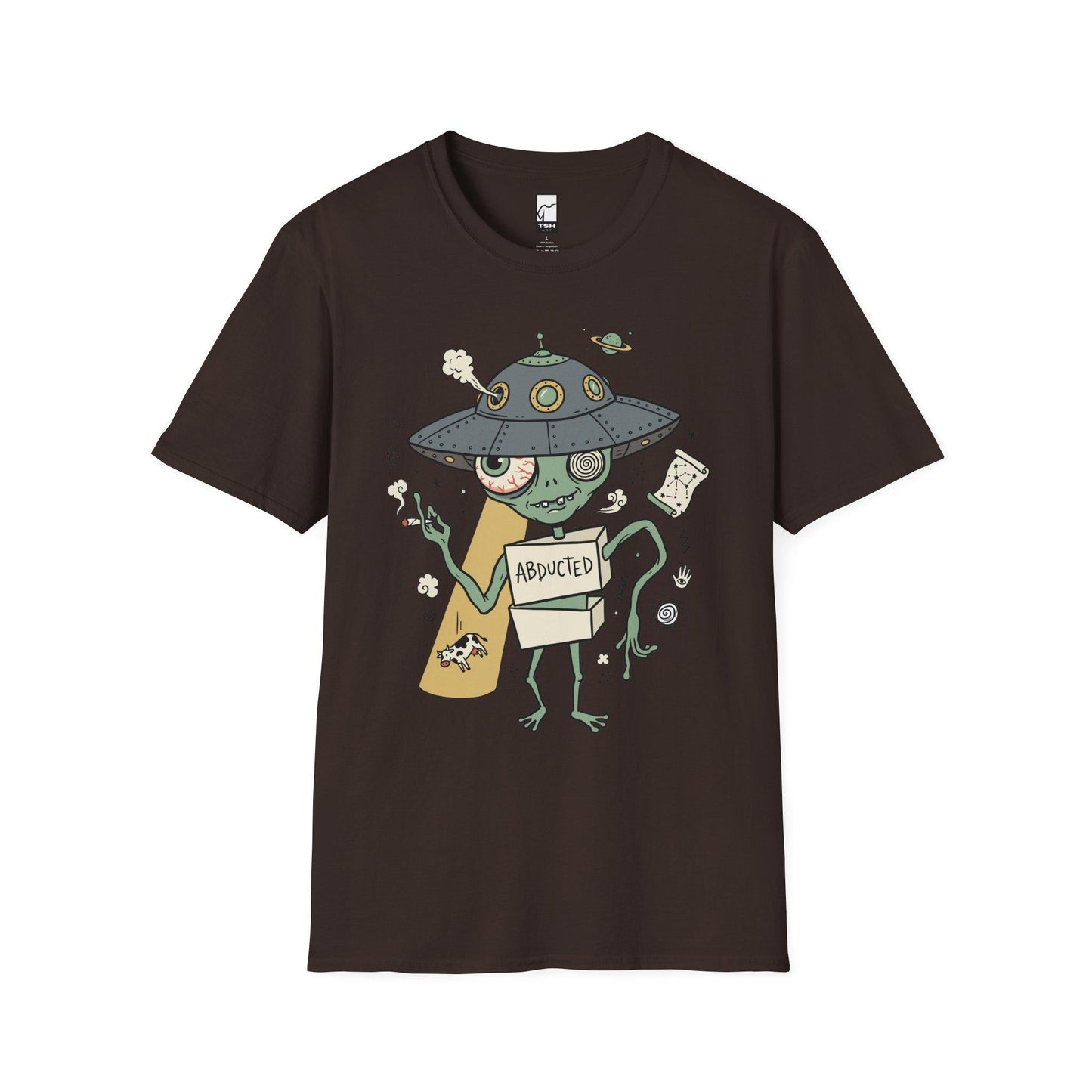 Alien Shirt | Funny UFO Tee | Retro Sci Fi T Shirt | Area 51 Graphic Tee | Abduction Shirt | Alien Lover Gift