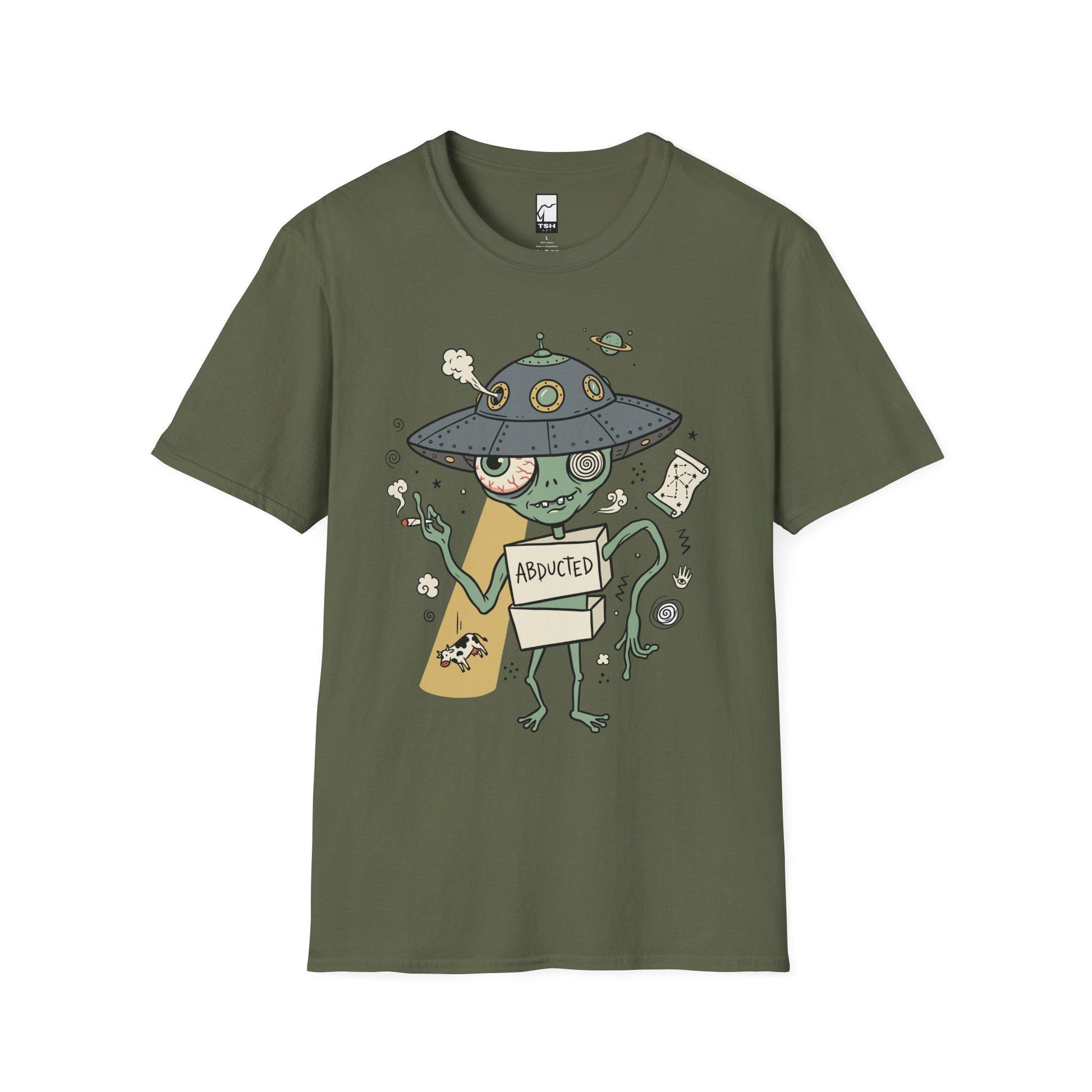 Alien Shirt | Funny UFO Tee | Retro Sci Fi T Shirt | Area 51 Graphic Tee | Abduction Shirt | Alien Lover Gift