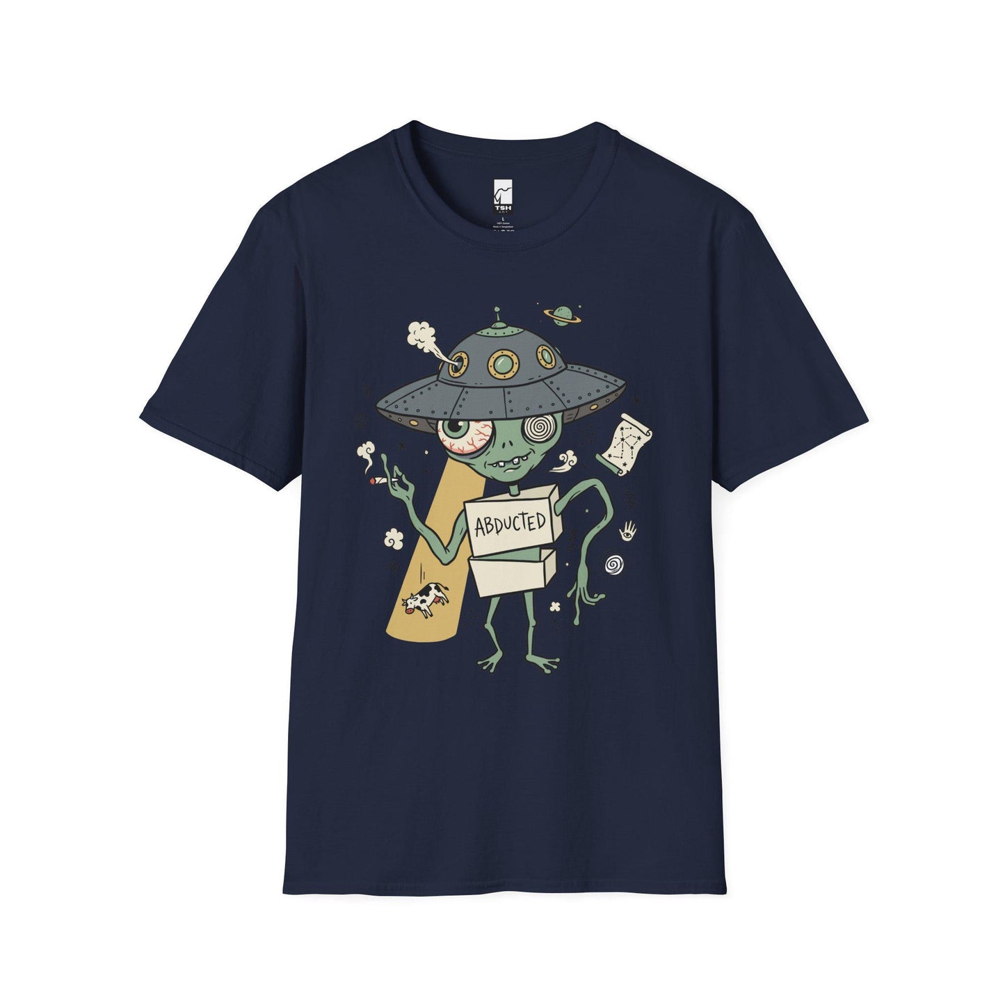 Alien Shirt | Funny UFO Tee | Retro Sci Fi T Shirt | Area 51 Graphic Tee | Abduction Shirt | Alien Lover Gift
