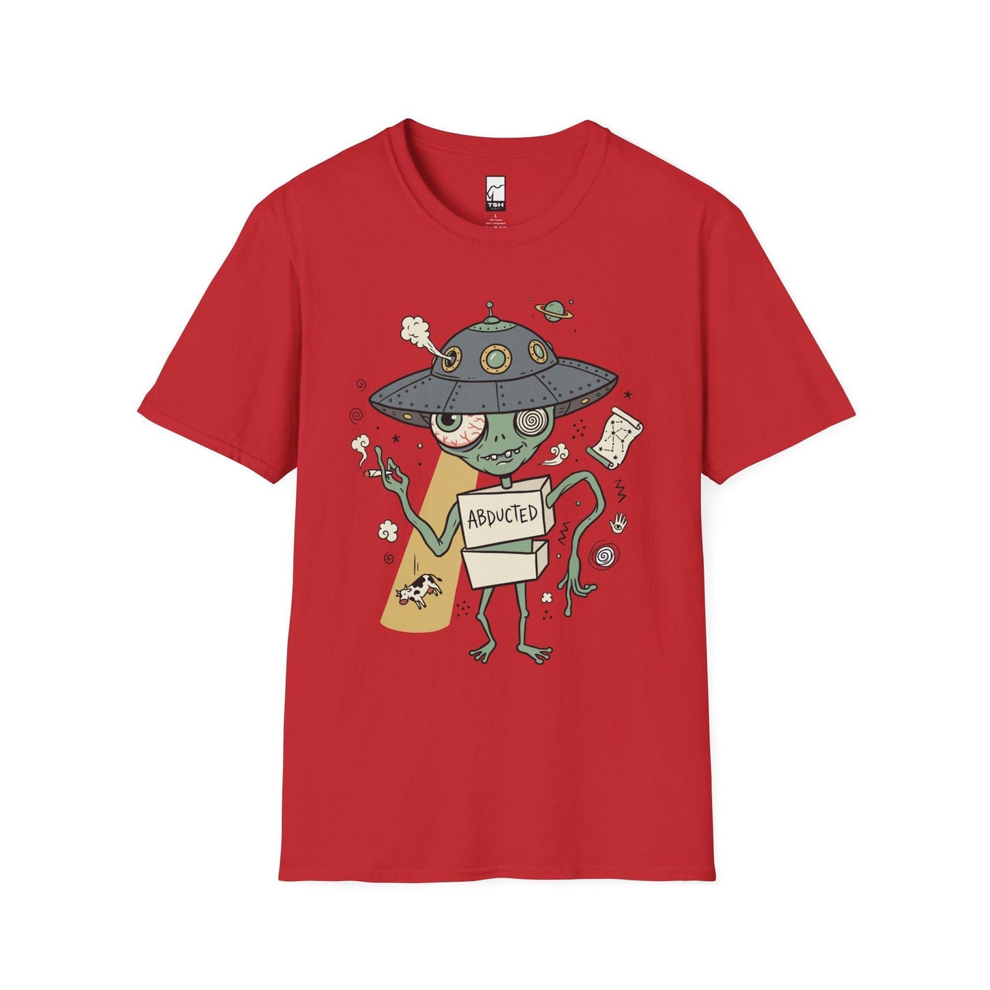 Alien Shirt | Funny UFO Tee | Retro Sci Fi T Shirt | Area 51 Graphic Tee | Abduction Shirt | Alien Lover Gift