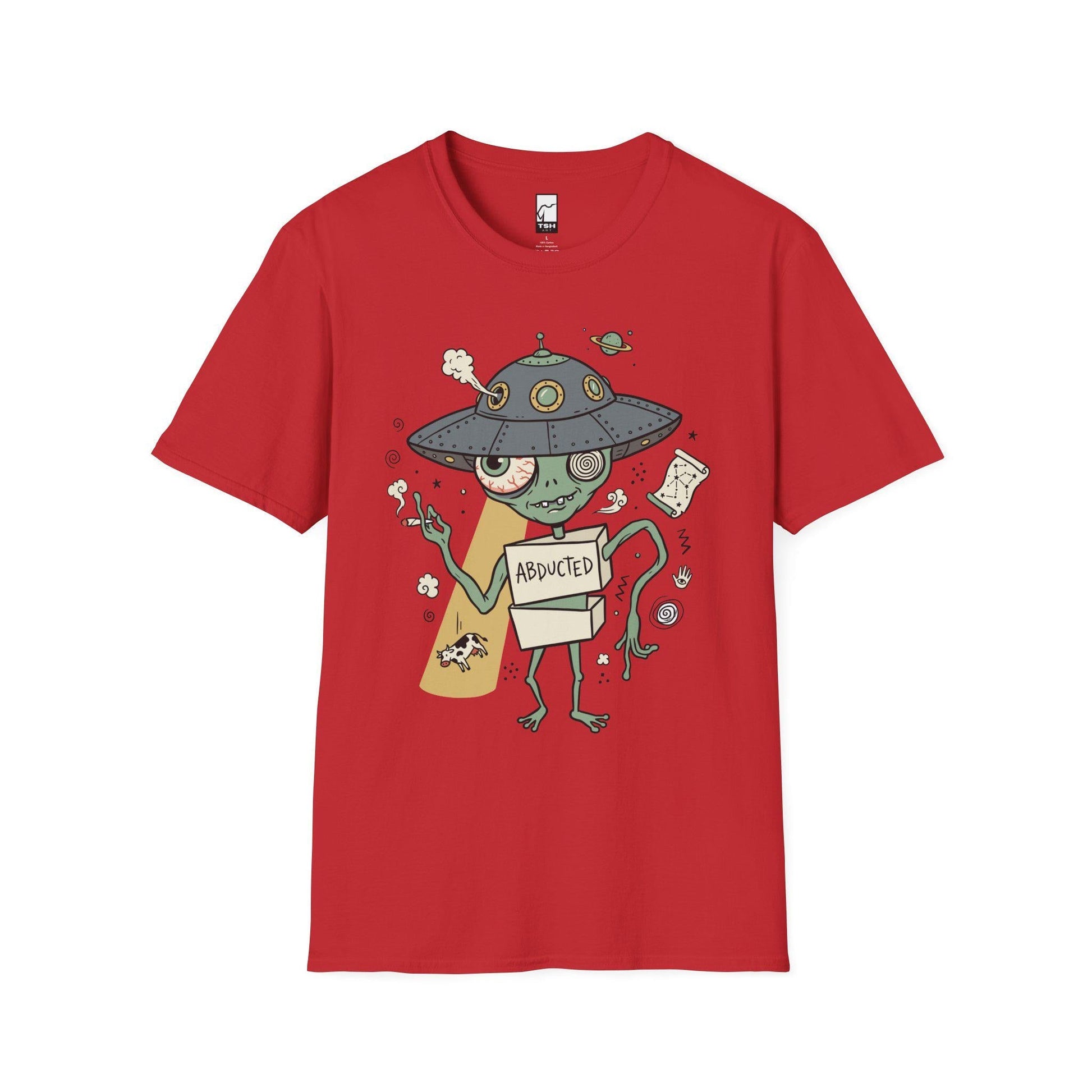 Alien Shirt | Funny UFO Tee | Retro Sci Fi T Shirt | Area 51 Graphic Tee | Abduction Shirt | Alien Lover Gift
