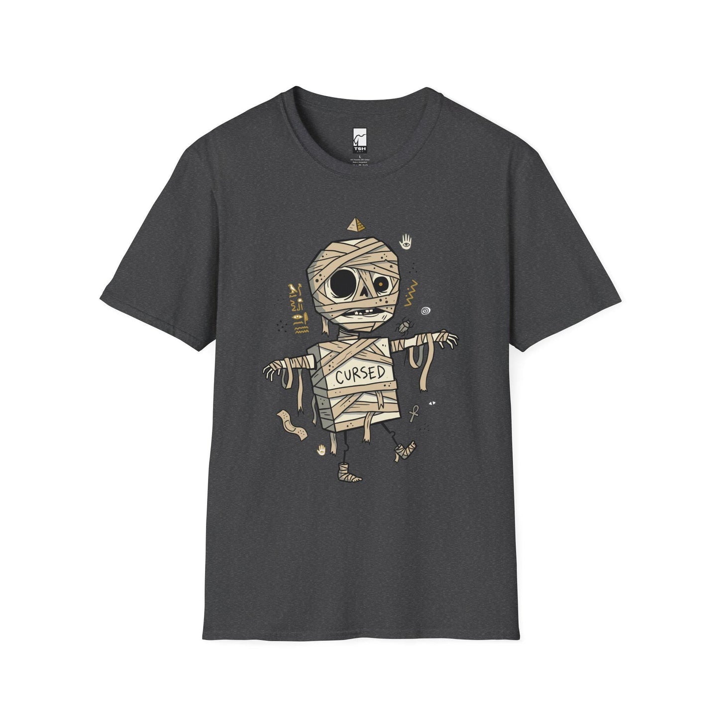 Funny Mummy T-Shirt | Egyptian Mummy Shirt | Halloween Graphic Tee | Cute Monster T Shirt | Vintage Horror Tee | Unisex Halloween Gift