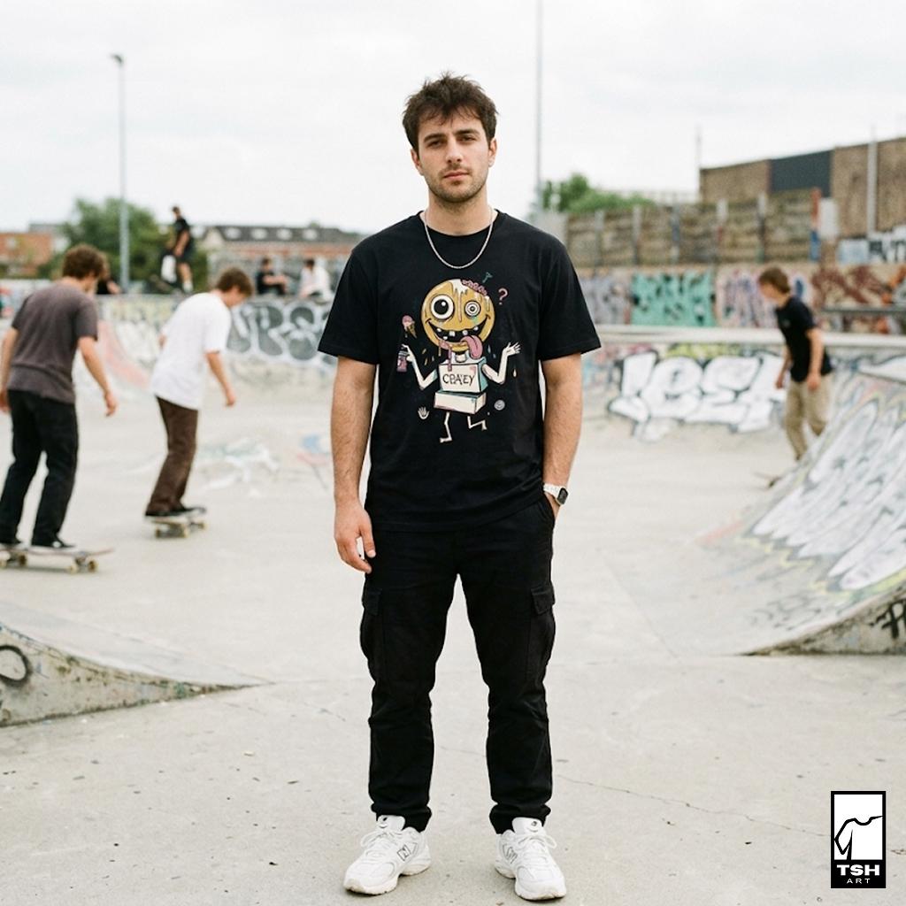 Drip Smiley Shirt | Weirdcore Streetwear Tee | Y2K Grunge T Shirt | Alt Aesthetic Graphic Tee | Crazy Smiley Shirt | Skater Gift