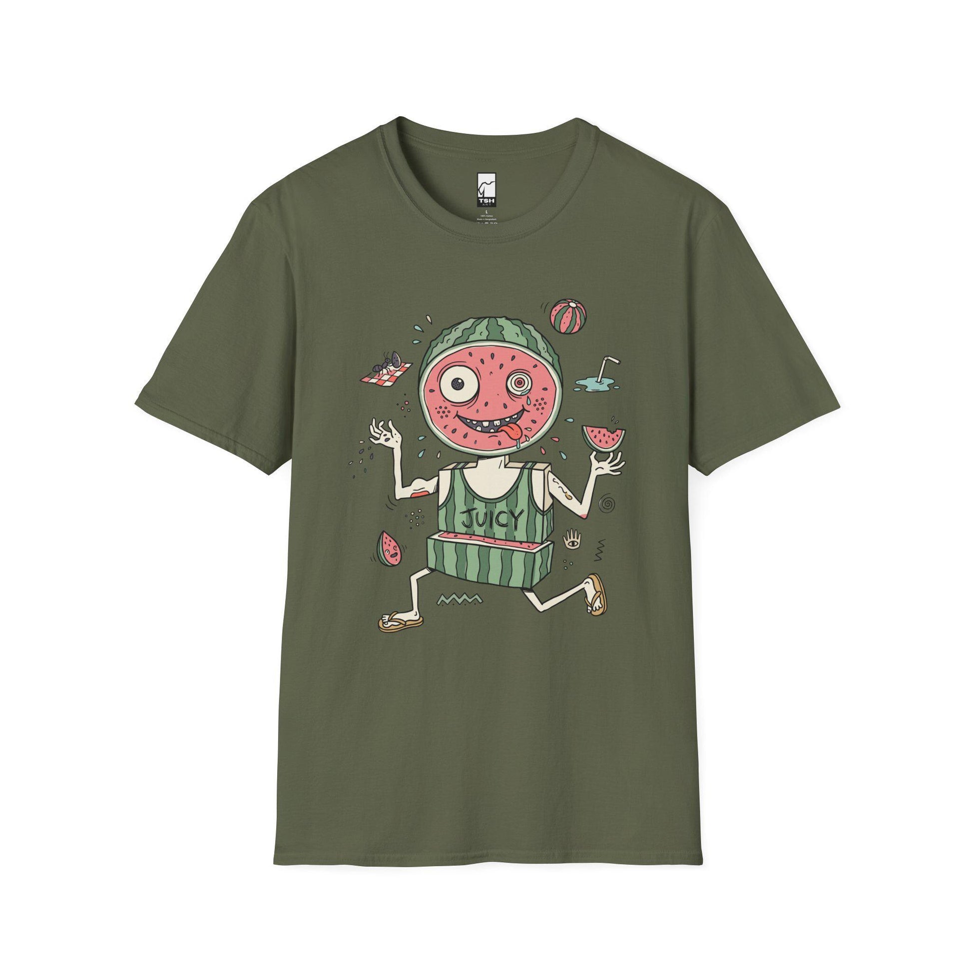 Watermelon Shirt | Juicy Summer Tee | Funny Fruit T Shirt | Cute Watermelon Graphic Tee | Picnic Shirt | Fruit Lover Gift