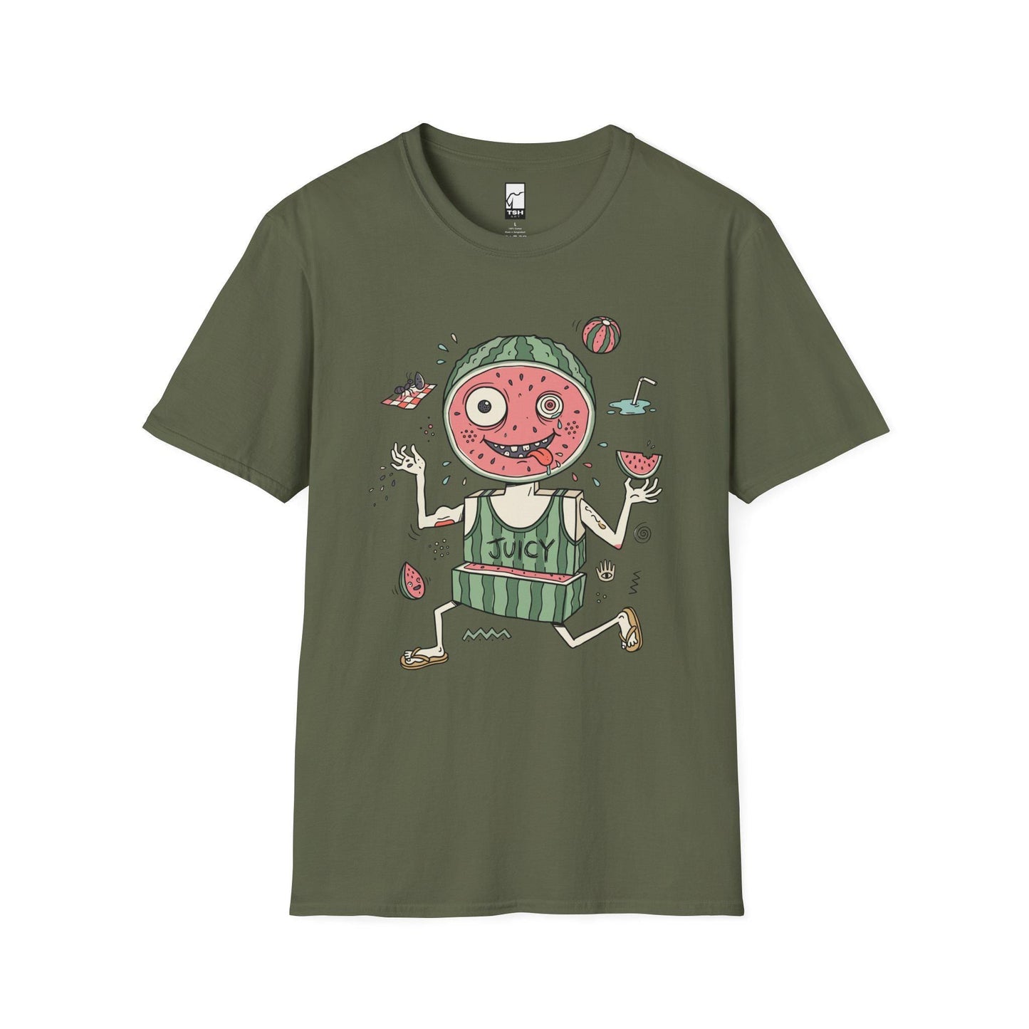 Watermelon Shirt | Juicy Summer Tee | Funny Fruit T Shirt | Cute Watermelon Graphic Tee | Picnic Shirt | Fruit Lover Gift