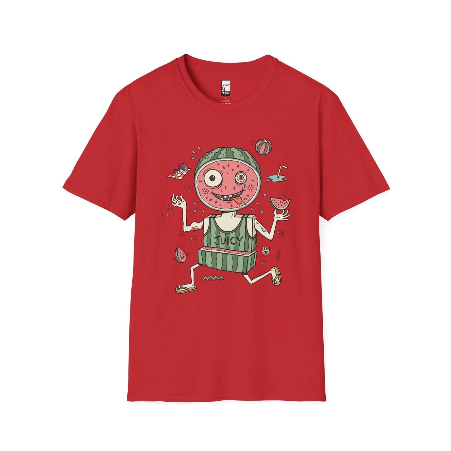 Watermelon Shirt | Juicy Summer Tee | Funny Fruit T Shirt | Cute Watermelon Graphic Tee | Picnic Shirt | Fruit Lover Gift