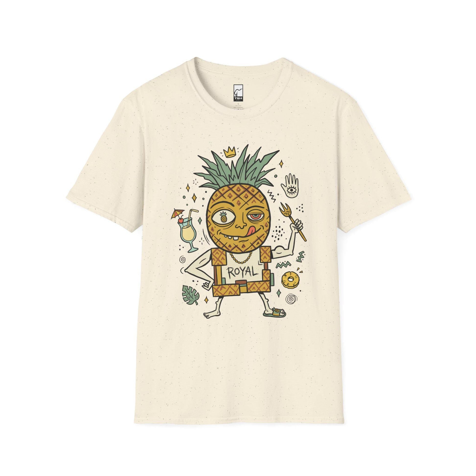 Pineapple Shirt | Tropical King Tee | Funny Hawaiian T Shirt | Tiki Graphic Tee | Summer Vibes Shirt | Fruit Lover Gift