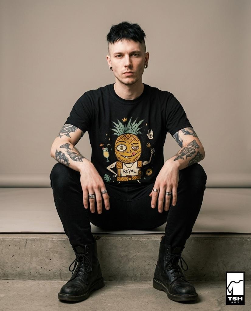 Pineapple Shirt | Tropical King Tee | Funny Hawaiian T Shirt | Tiki Graphic Tee | Summer Vibes Shirt | Fruit Lover Gift