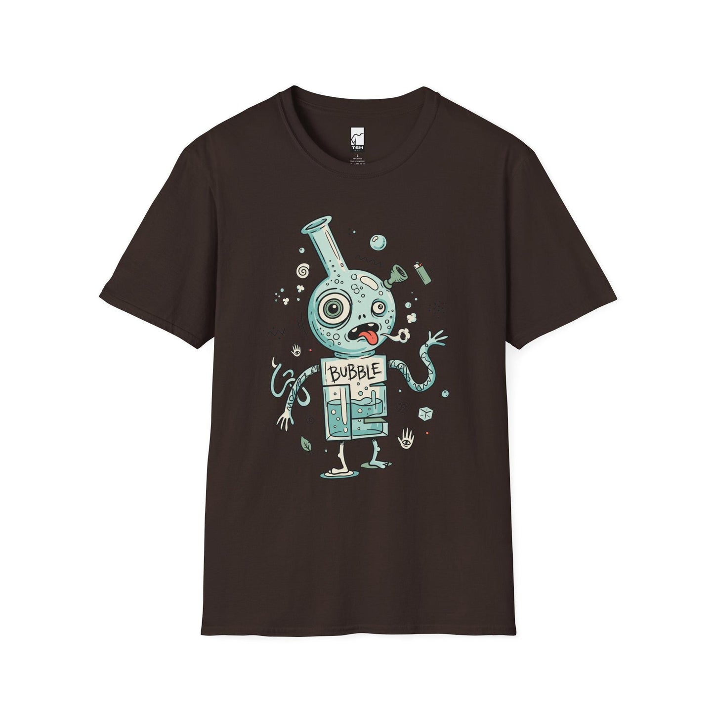 Stoner Shirt | Bubble 420 Tee | Funny Stoner T Shirt | Trippy Smoke Graphic Tee | High Vibes Shirt | Stoner Lover Gift