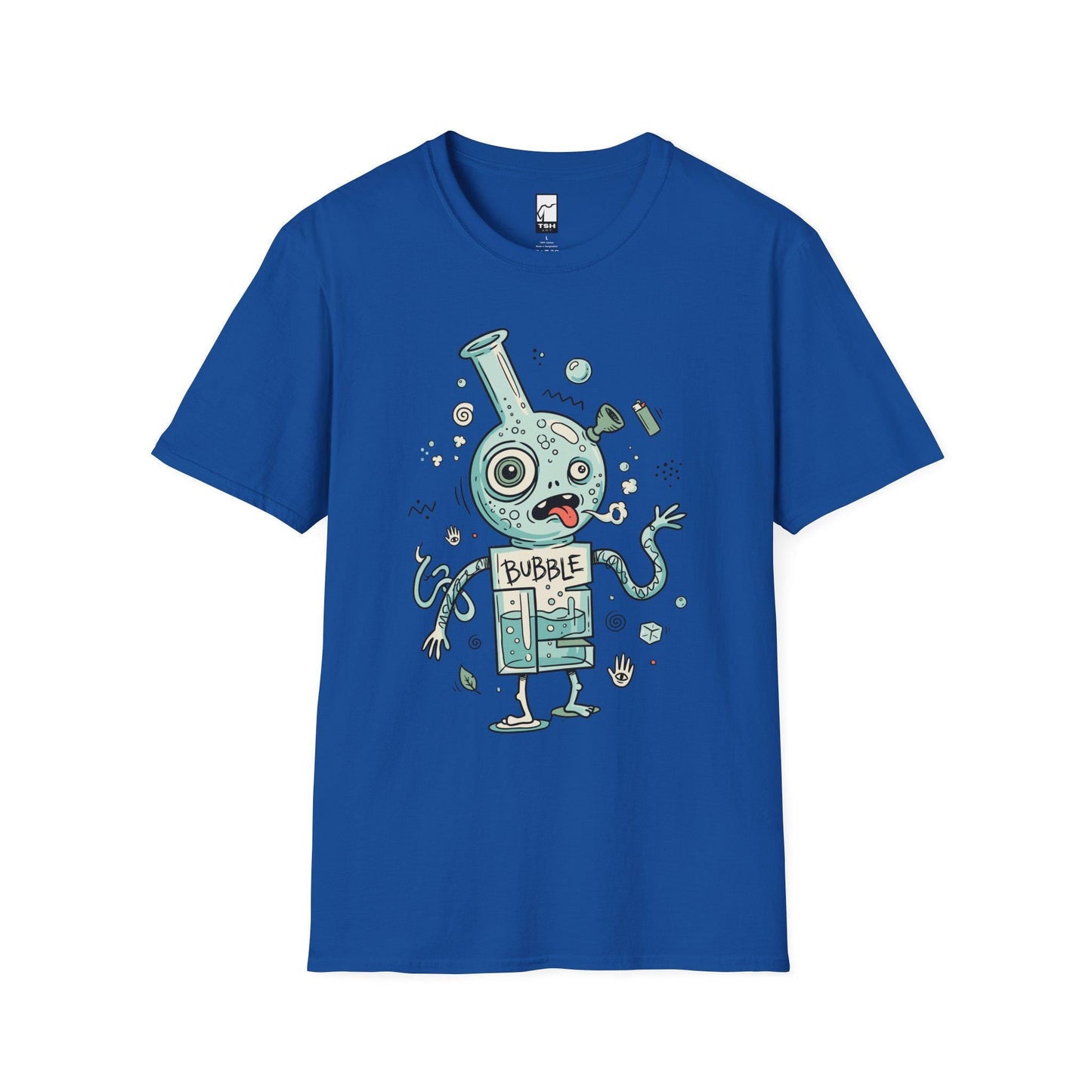 Stoner Shirt | Bubble 420 Tee | Funny Stoner T Shirt | Trippy Smoke Graphic Tee | High Vibes Shirt | Stoner Lover Gift