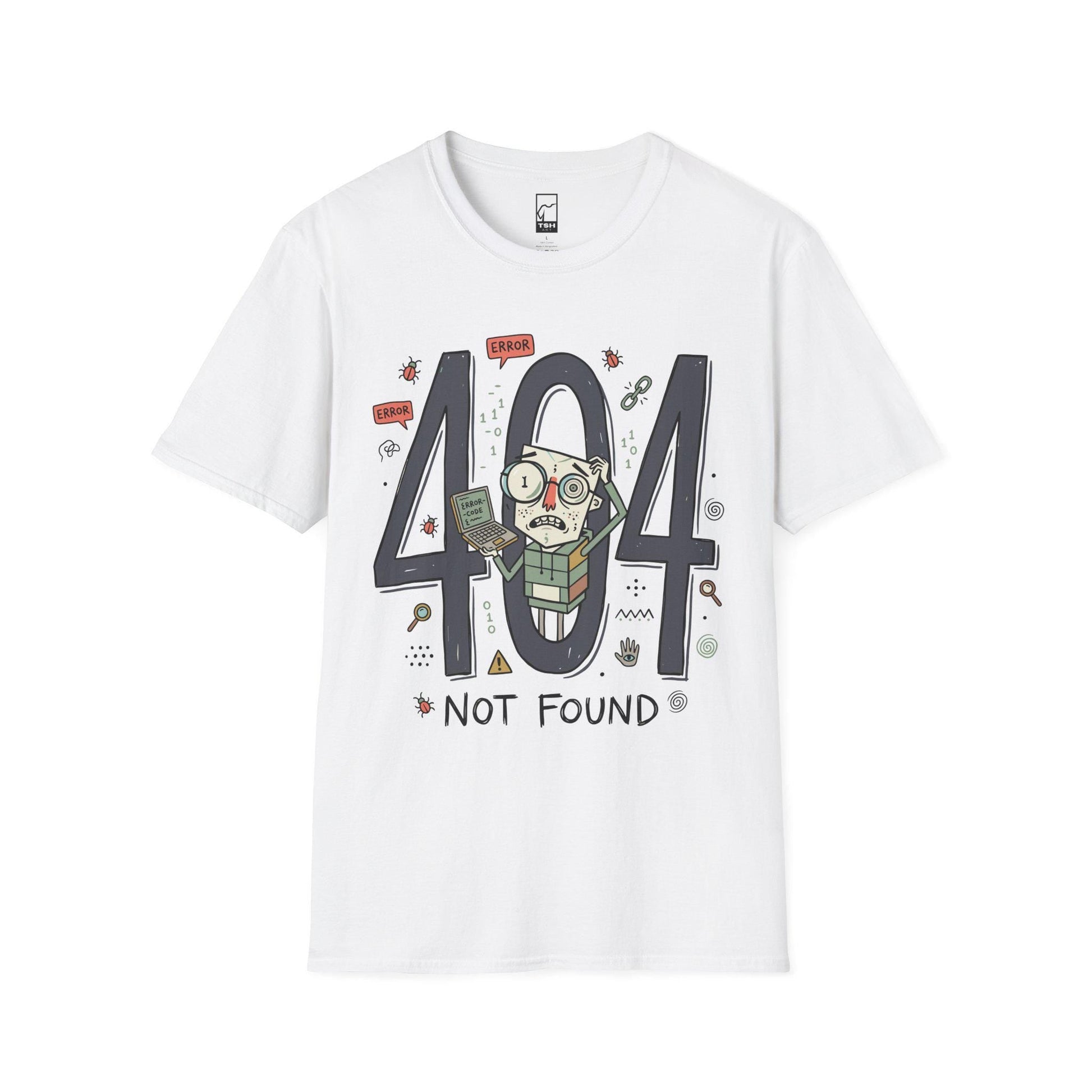 404 Not Found Shirt | Funny Programmer Tee | Developer Error T Shirt | Coding Humor Graphic Tee | Software Engineer Shirt | Coder Gift