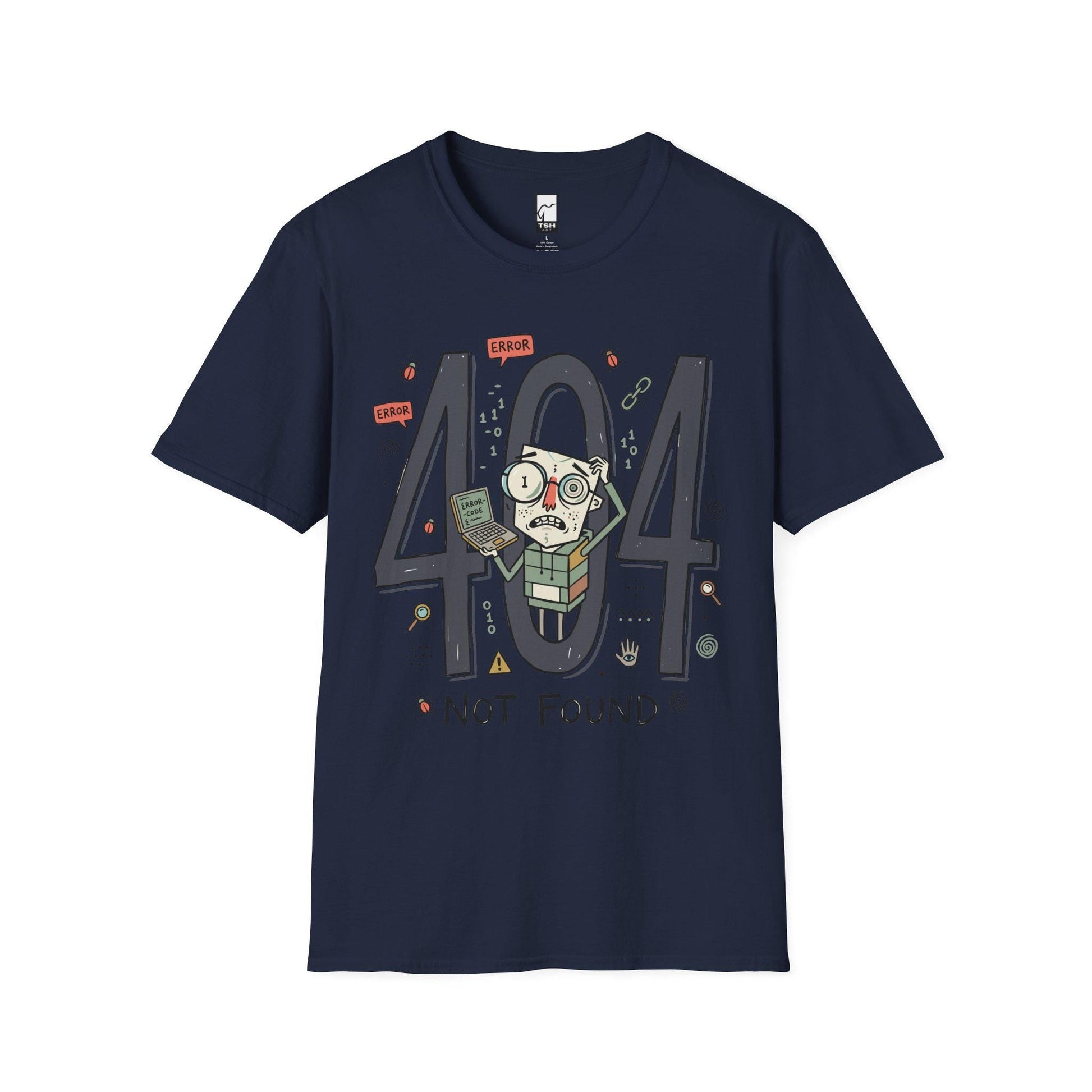404 Not Found Shirt | Funny Programmer Tee | Developer Error T Shirt | Coding Humor Graphic Tee | Software Engineer Shirt | Coder Gift