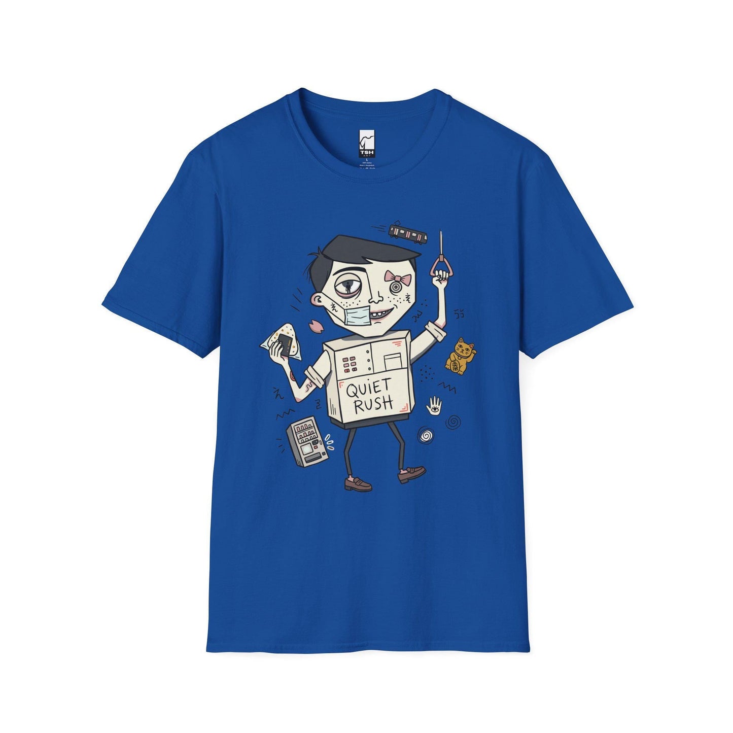 Tokyo Shirt | Urbancore Japan Tee | Japanese Aesthetic T Shirt | Lucky Cat Graphic Tee | Quiet Rush Shirt | Japan Lover Gift