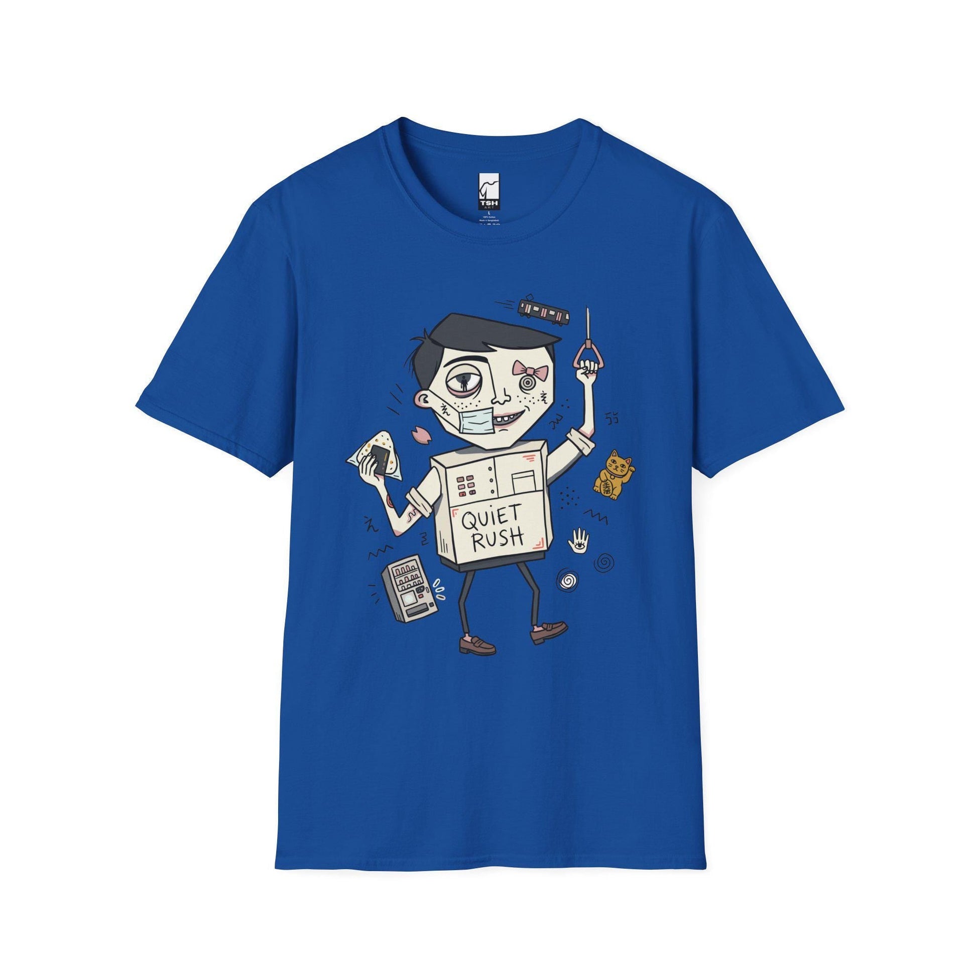 Tokyo Shirt | Urbancore Japan Tee | Japanese Aesthetic T Shirt | Lucky Cat Graphic Tee | Quiet Rush Shirt | Japan Lover Gift