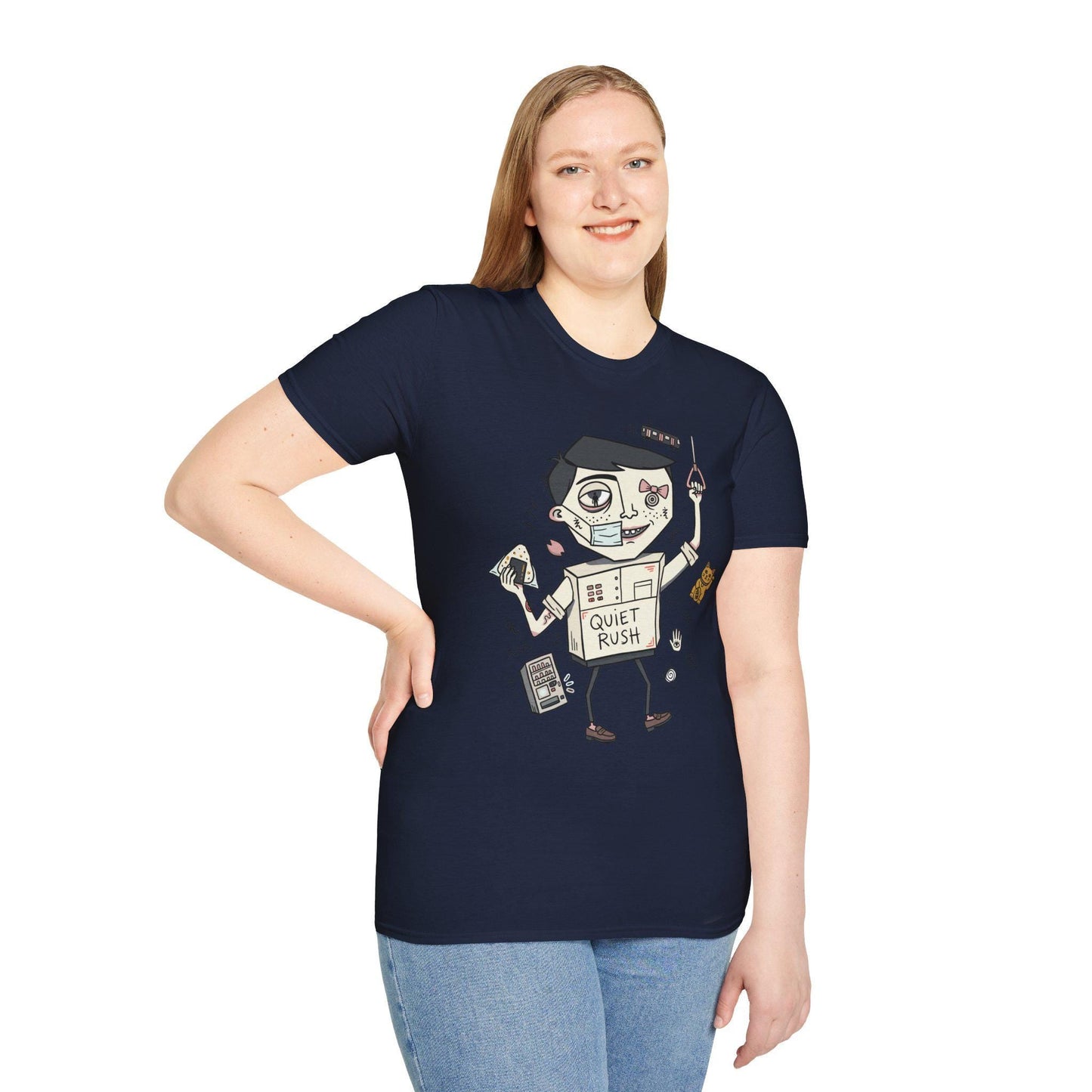 Tokyo Shirt | Urbancore Japan Tee | Japanese Aesthetic T Shirt | Lucky Cat Graphic Tee | Quiet Rush Shirt | Japan Lover Gift