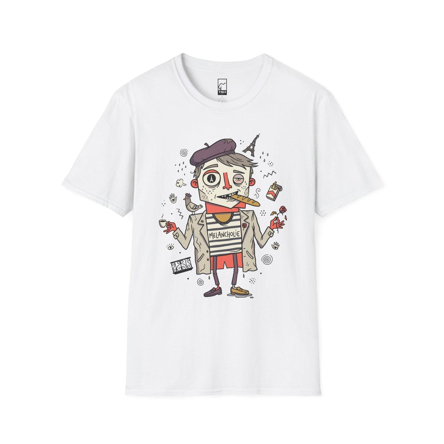 Paris France Shirt | French Aesthetic Tee | Parisian Art T Shirt | Cute Ennui Graphic Tee | Vintage Paris Lover Tee | Unisex Gift