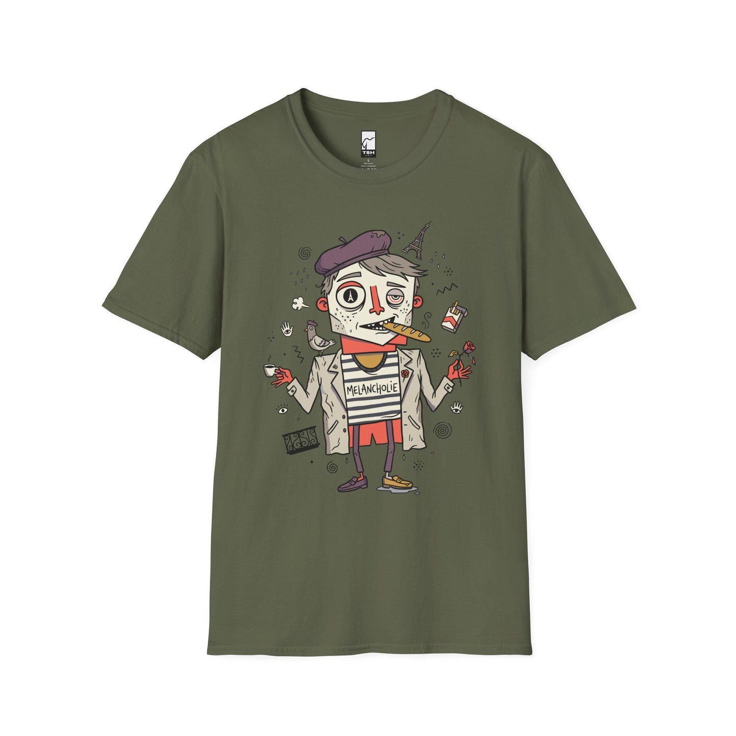 Paris France Shirt | French Aesthetic Tee | Parisian Art T Shirt | Cute Ennui Graphic Tee | Vintage Paris Lover Tee | Unisex Gift