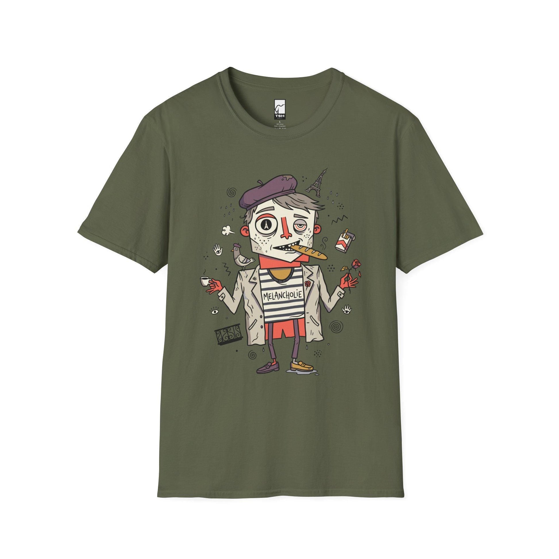 Paris France Shirt | French Aesthetic Tee | Parisian Art T Shirt | Cute Ennui Graphic Tee | Vintage Paris Lover Tee | Unisex Gift