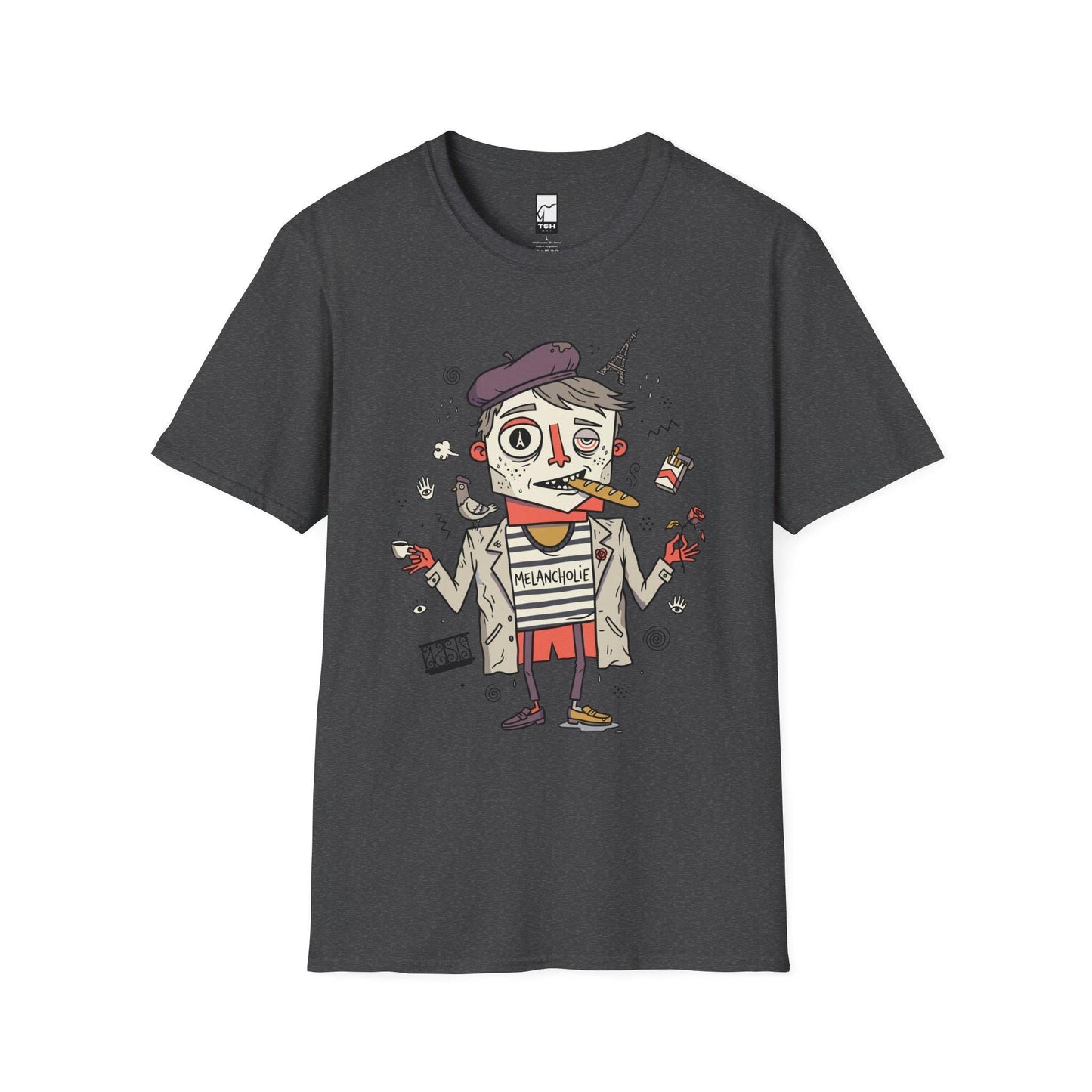 Paris France Shirt | French Aesthetic Tee | Parisian Art T Shirt | Cute Ennui Graphic Tee | Vintage Paris Lover Tee | Unisex Gift