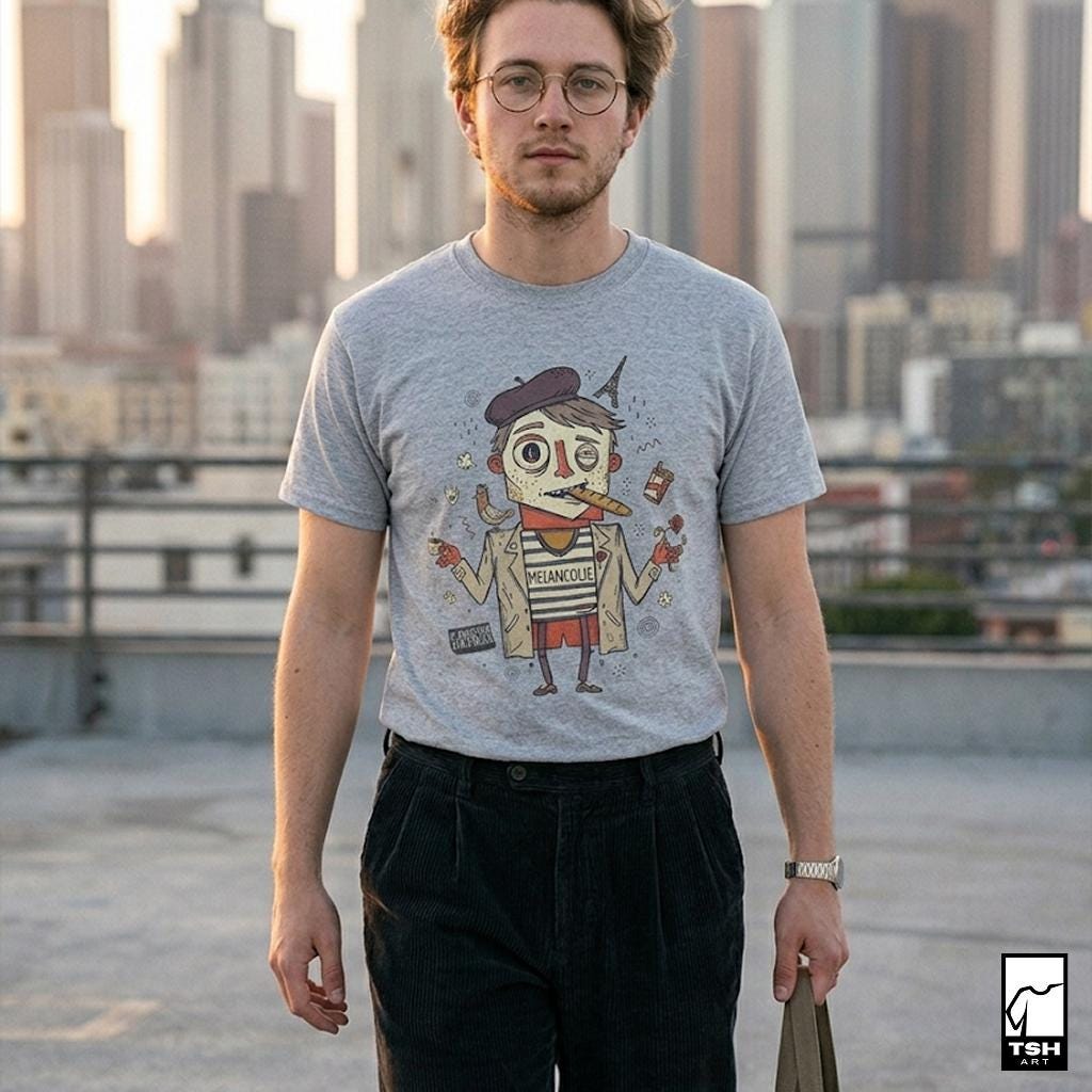 Paris France Shirt | French Aesthetic Tee | Parisian Art T Shirt | Cute Ennui Graphic Tee | Vintage Paris Lover Tee | Unisex Gift