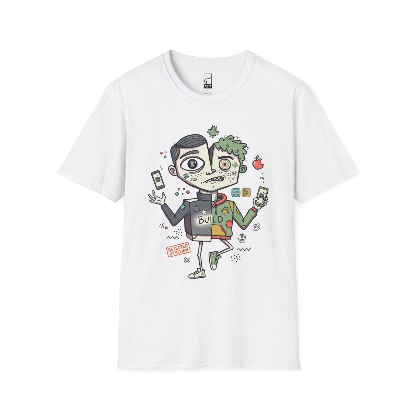 Mobile Dev Shirt | Funny iOS Tee | Android T Shirt | App Builder Graphic Tee | Software Engineer Shirt | Coder Gift
