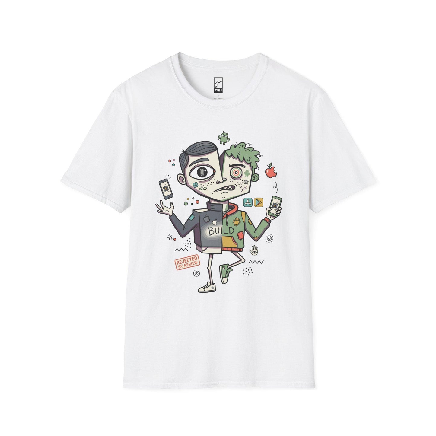 Mobile Dev Shirt | Funny iOS Tee | Android T Shirt | App Builder Graphic Tee | Software Engineer Shirt | Coder Gift