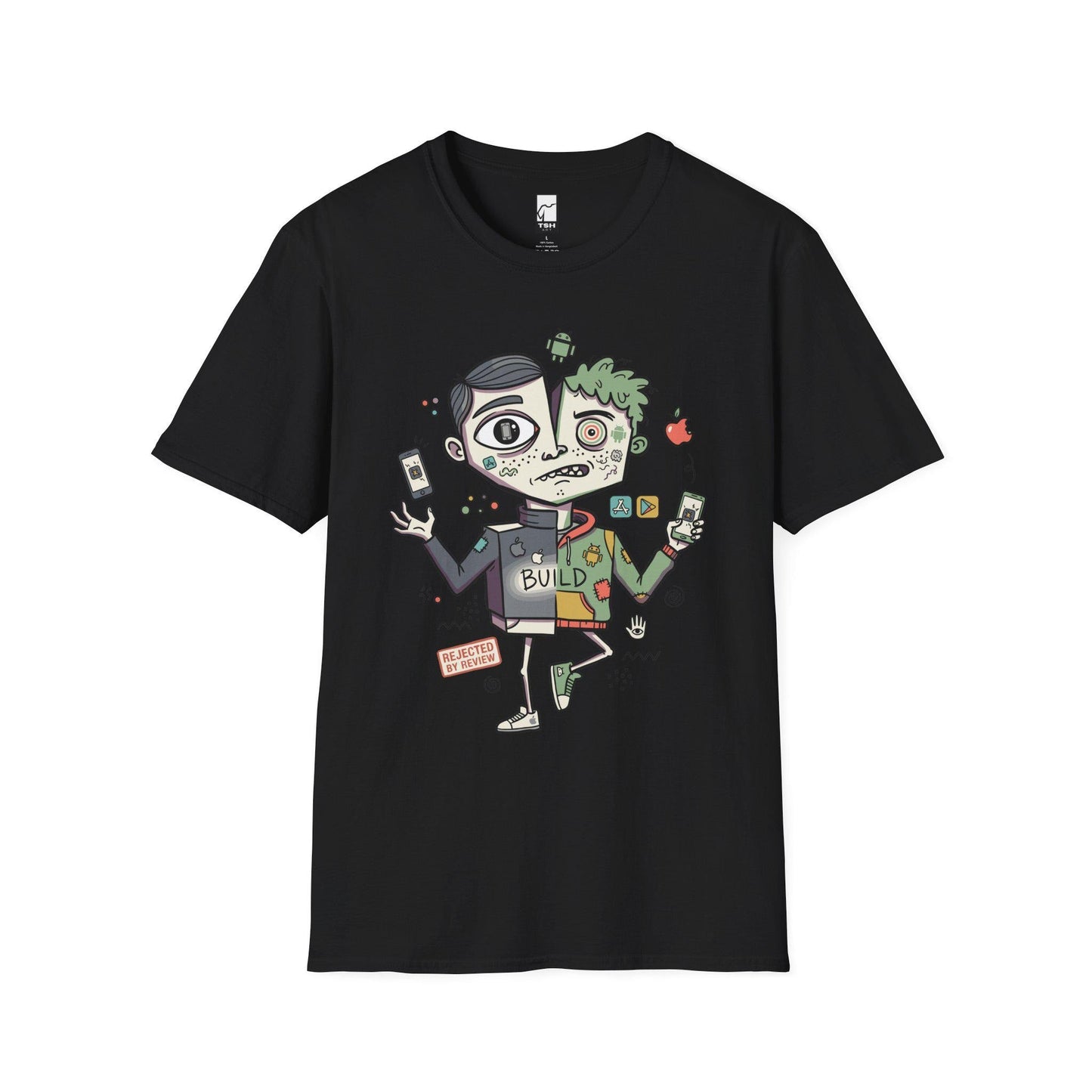 Mobile Dev Shirt | Funny iOS Tee | Android T Shirt | App Builder Graphic Tee | Software Engineer Shirt | Coder Gift