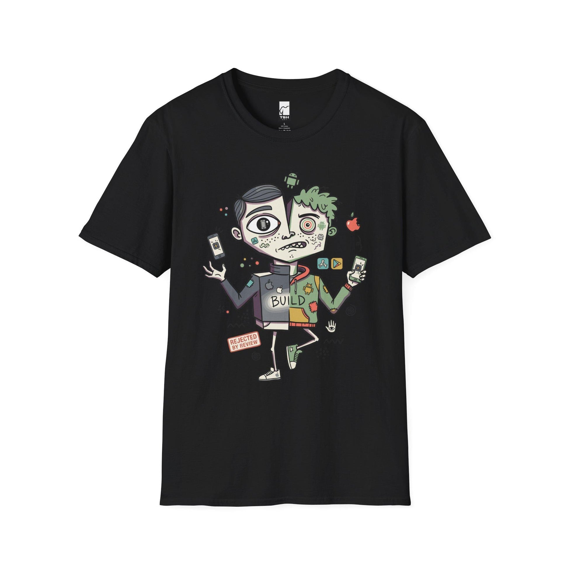 Mobile Dev Shirt | Funny iOS Tee | Android T Shirt | App Builder Graphic Tee | Software Engineer Shirt | Coder Gift